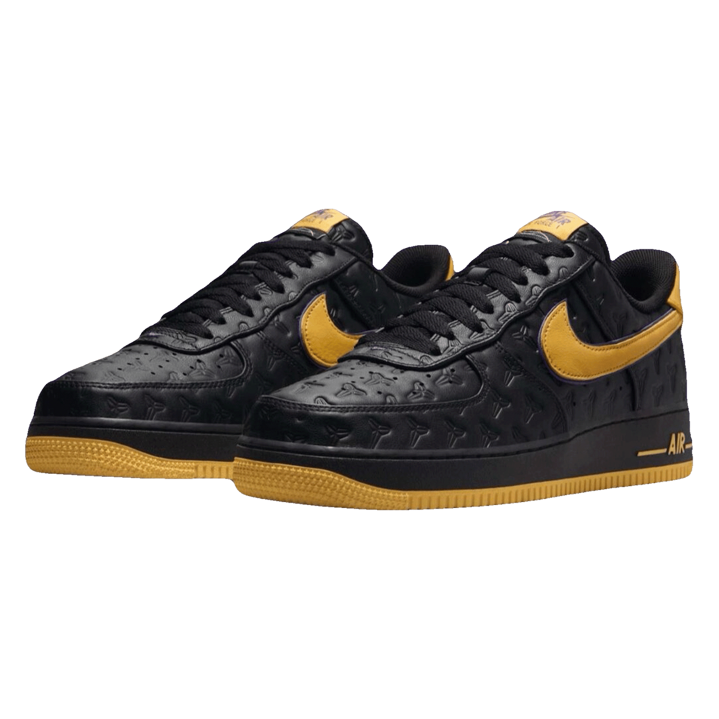 Nike Air Force 1 Low Kobe Bryant Lakers Away Side