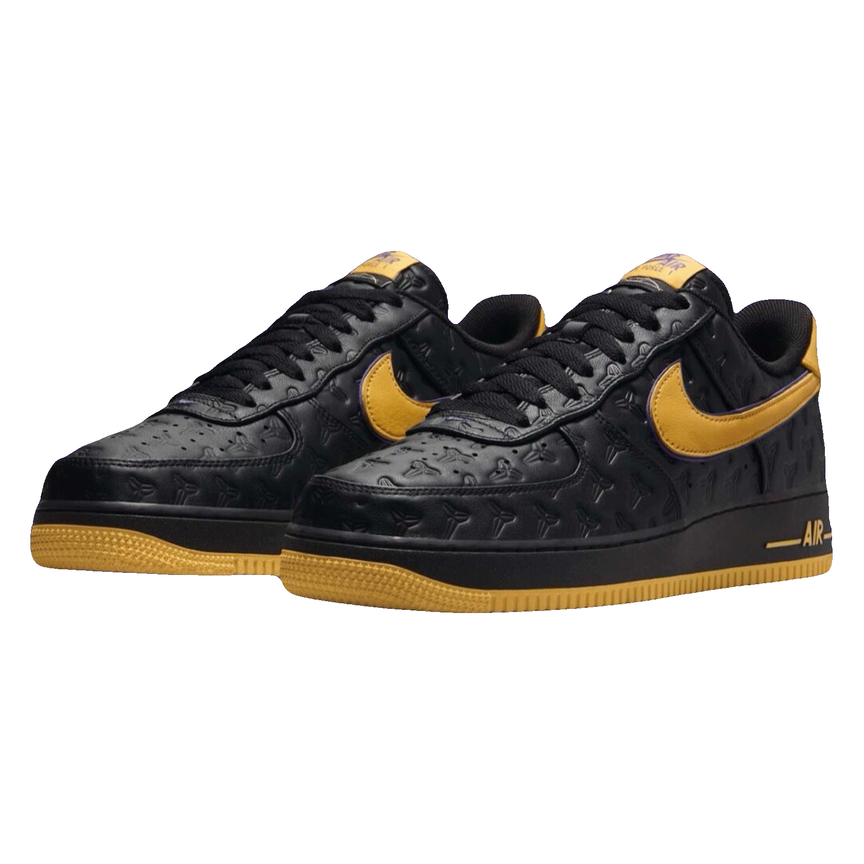Nike Air Force 1 Low Kobe Bryant Lakers Away Side