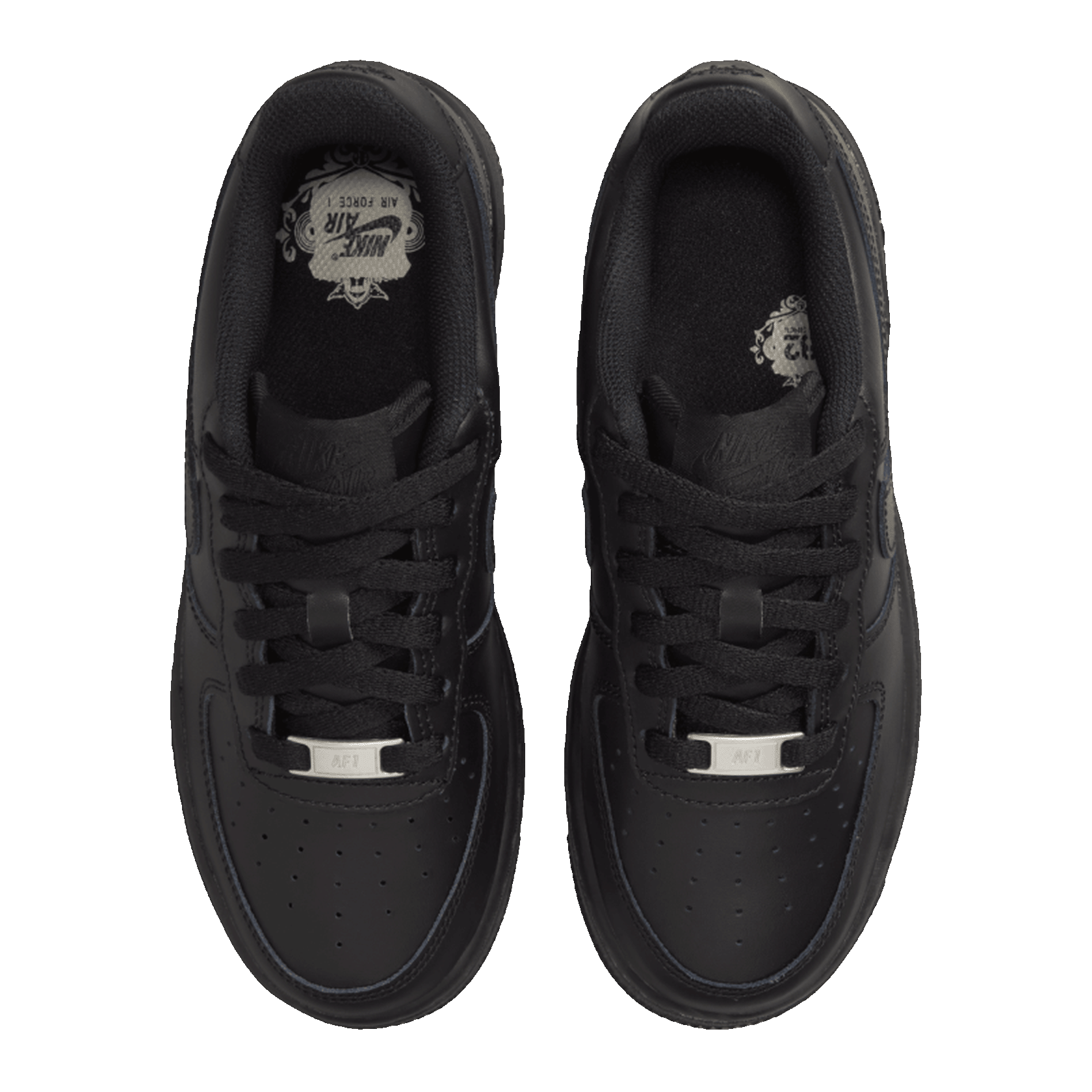 Nike Air Force 1 Low LE Black (GS) Oben