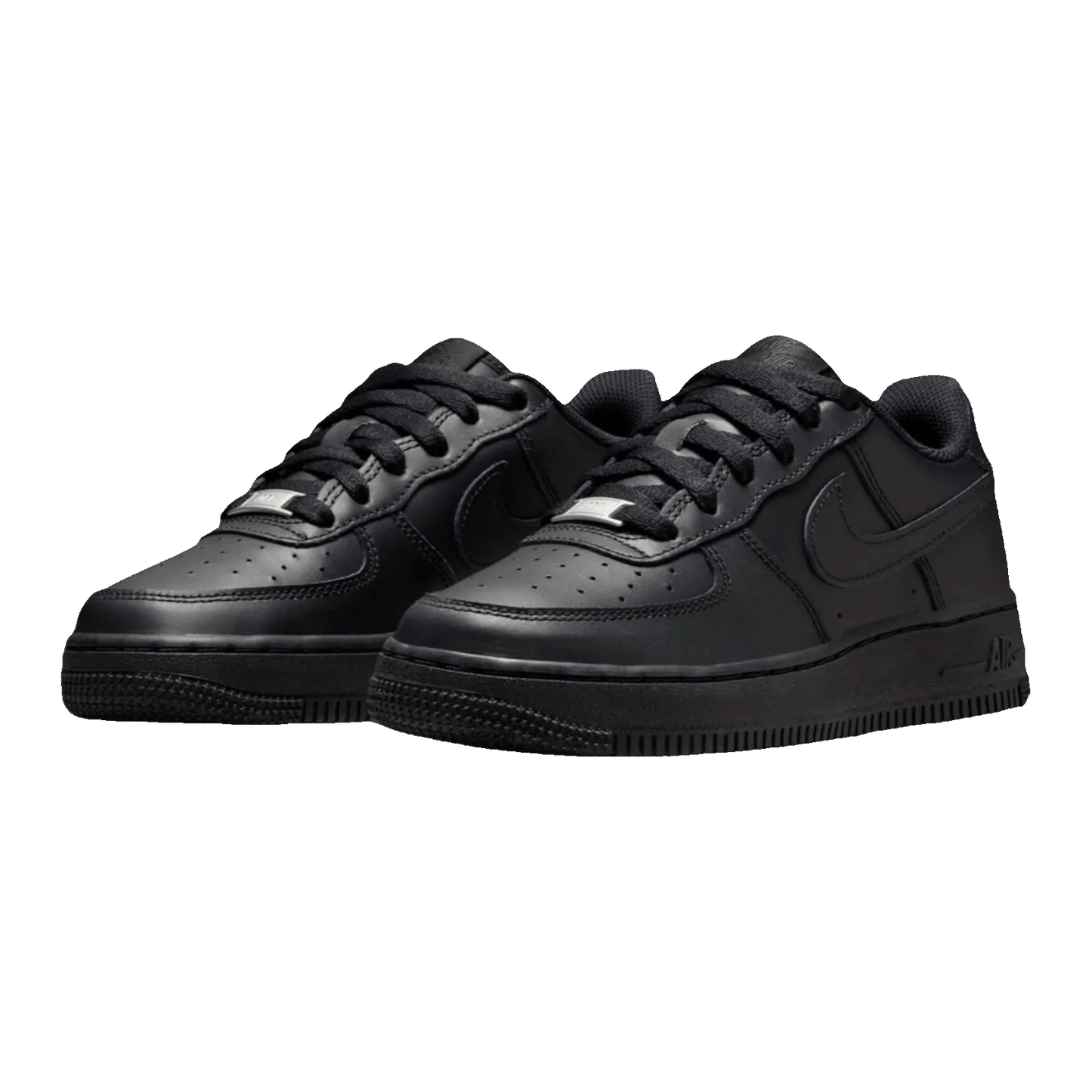 Nike Air Force 1 Low LE Black (GS) Side