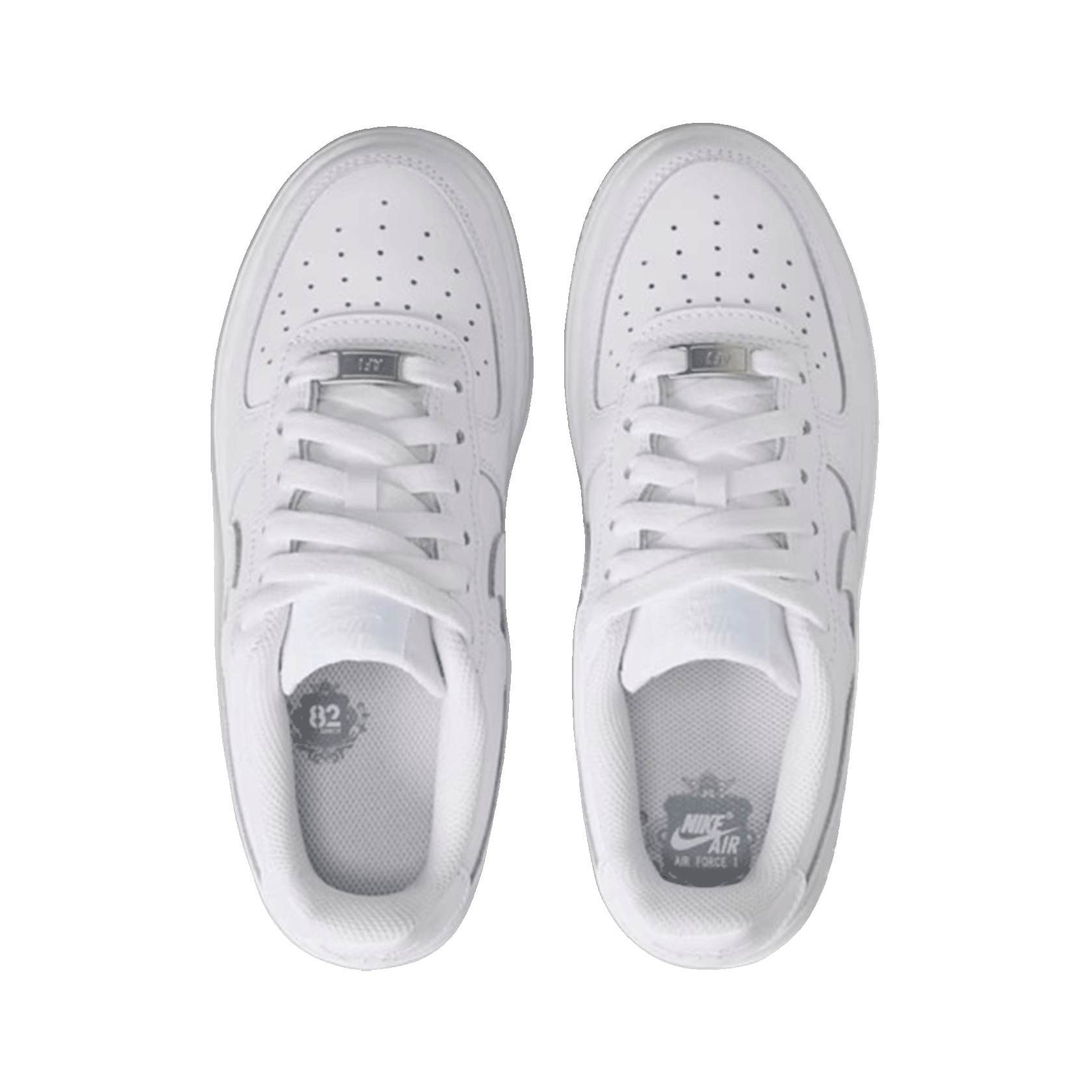 Nike Air Force 1 Low LE Triple White (GS) Oben