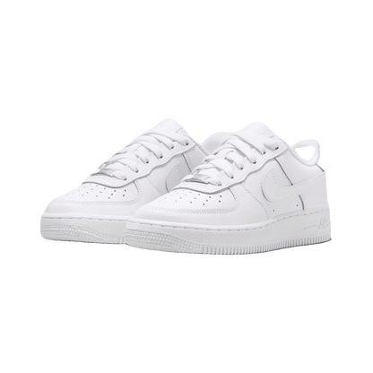 Nike Air Force 1 Low LE Triple White (GS) Side