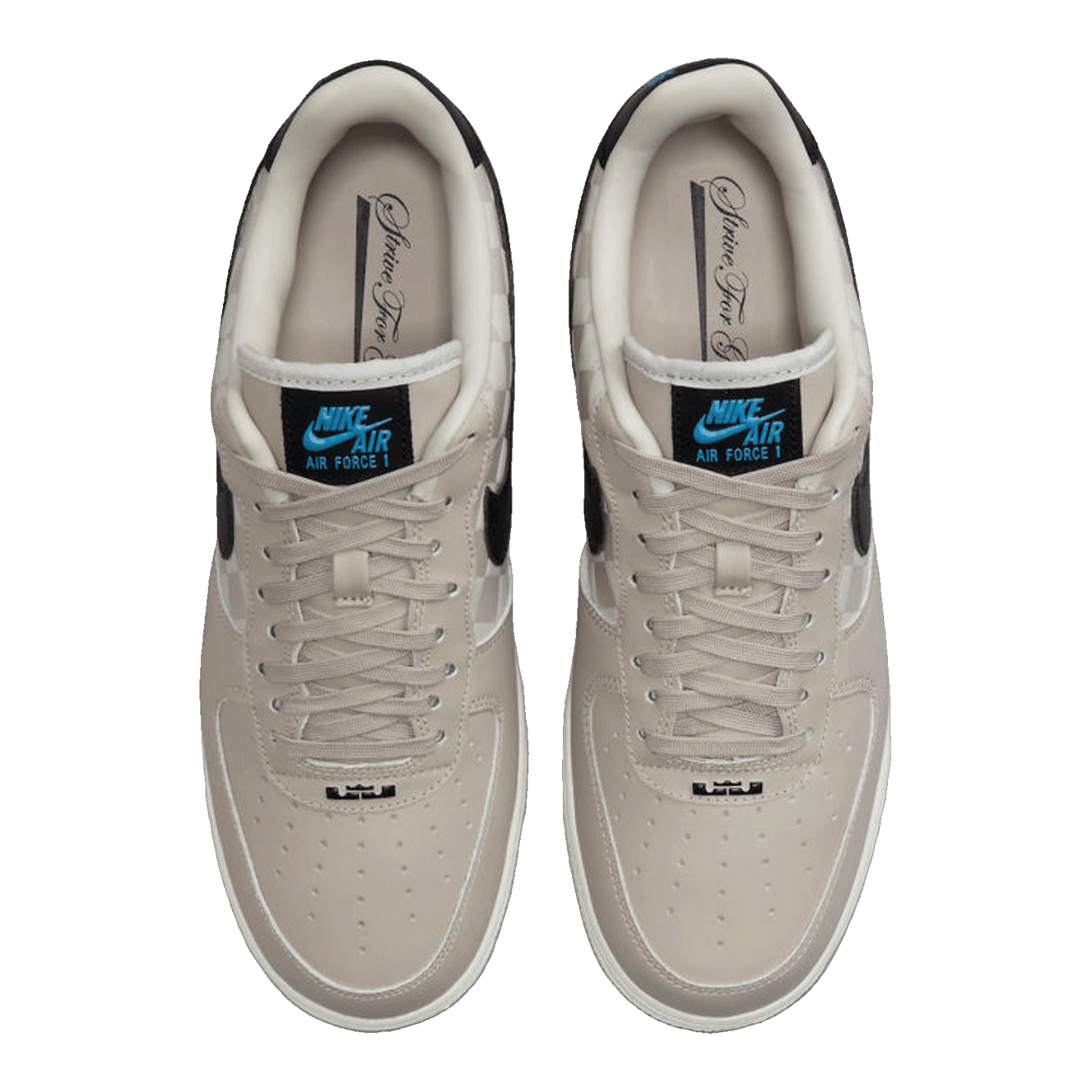 Nike Air Force 1 Low LeBron James Strive For Greatness Oben