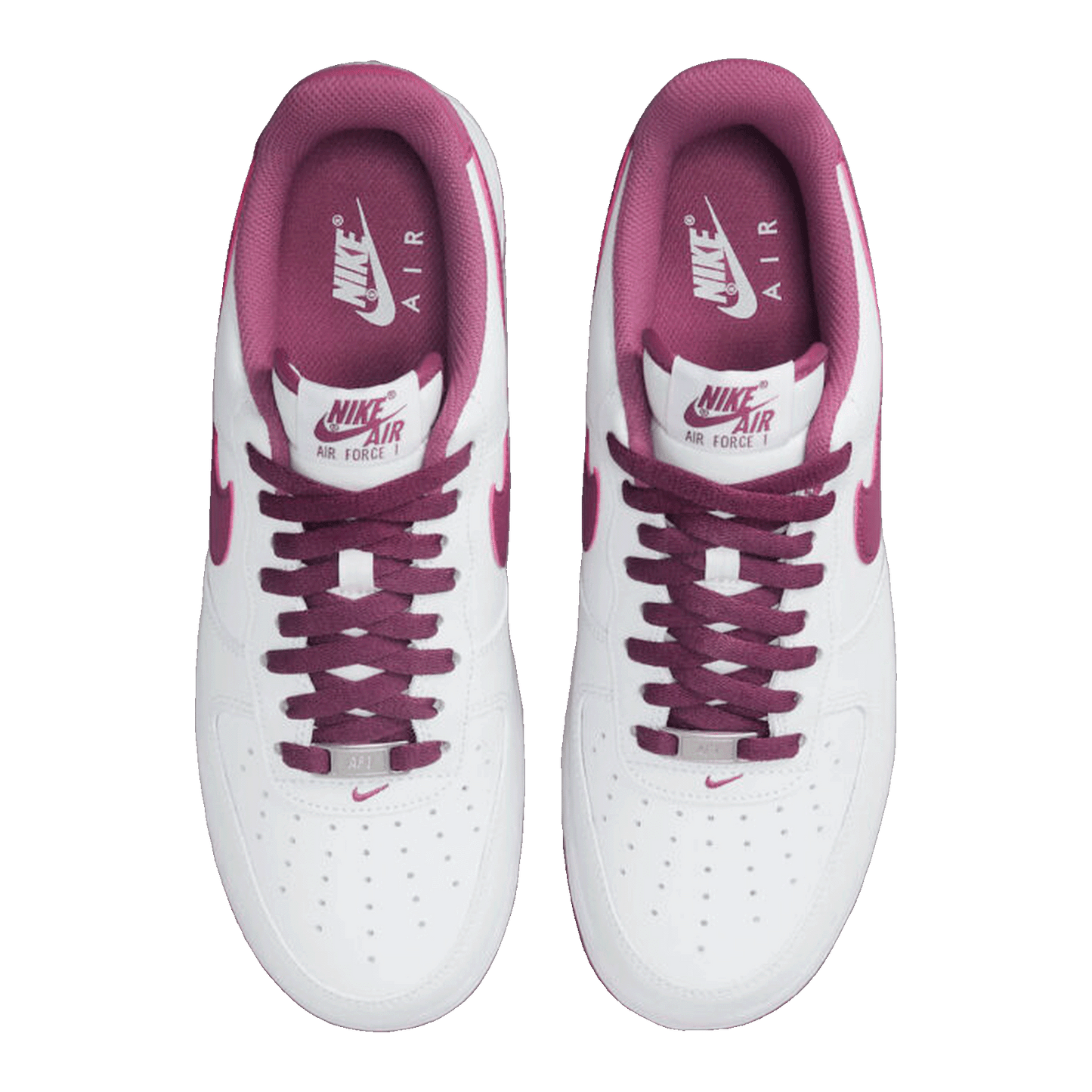 Nike Air Force 1 Low Light Bordeaux Oben