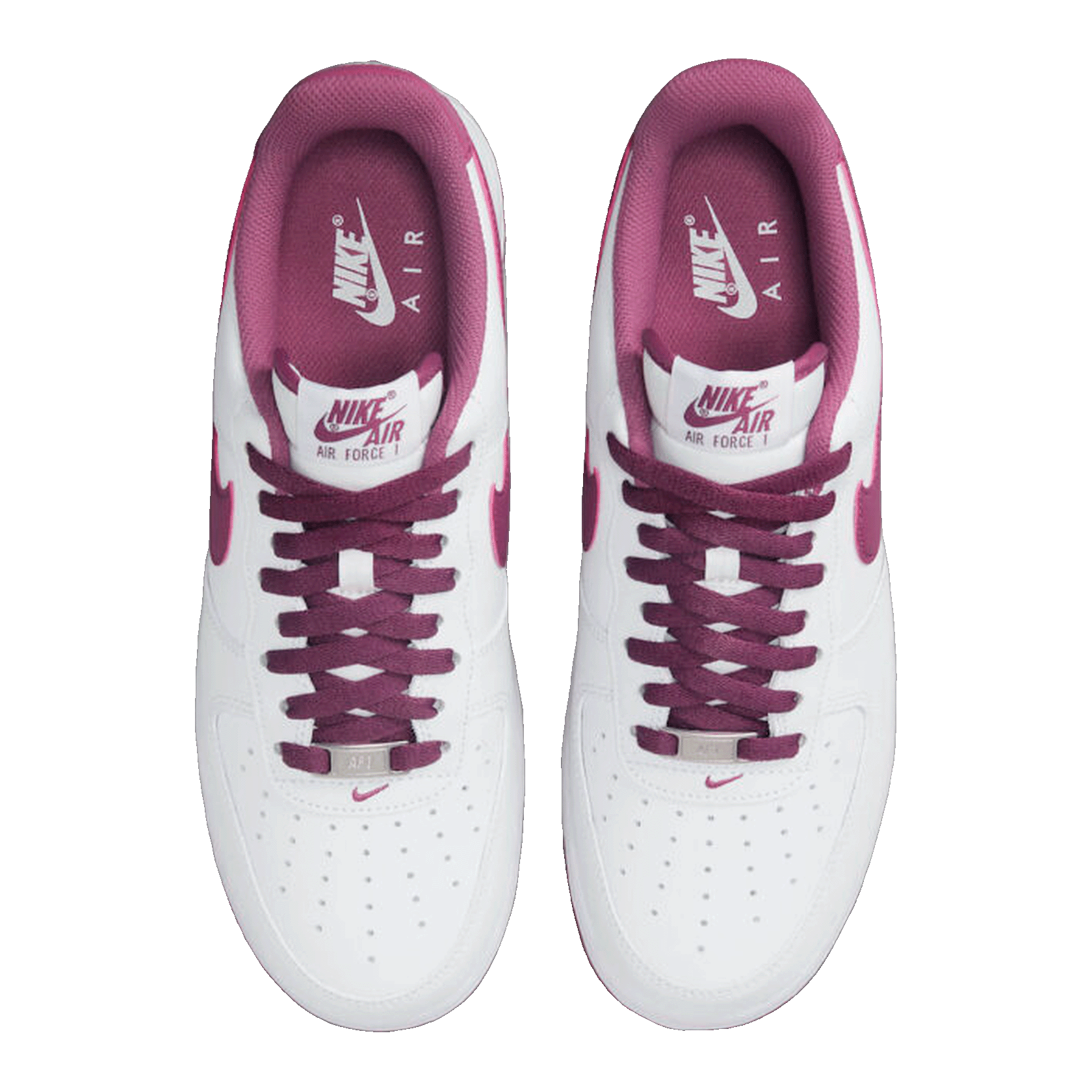 Nike Air Force 1 Low Light Bordeaux Oben