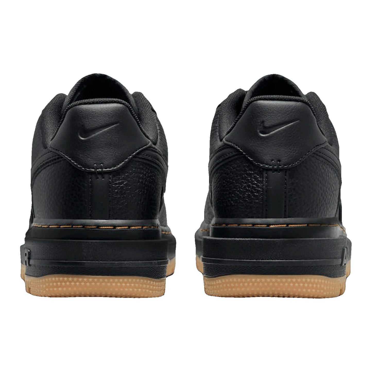 Nike Air Force 1 Low Luxe Black Gum Back