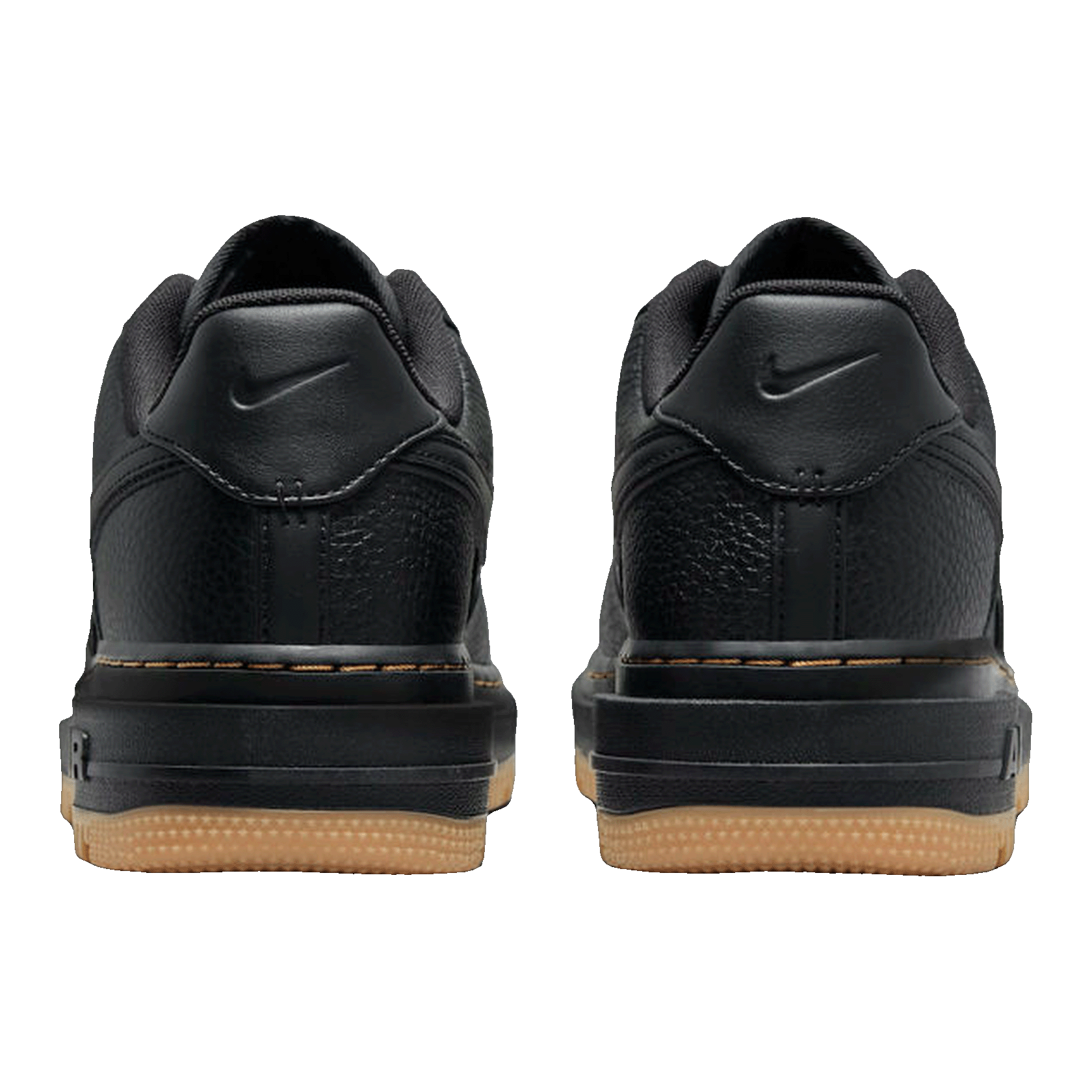 Nike Air Force 1 Low Luxe Black Gum Back