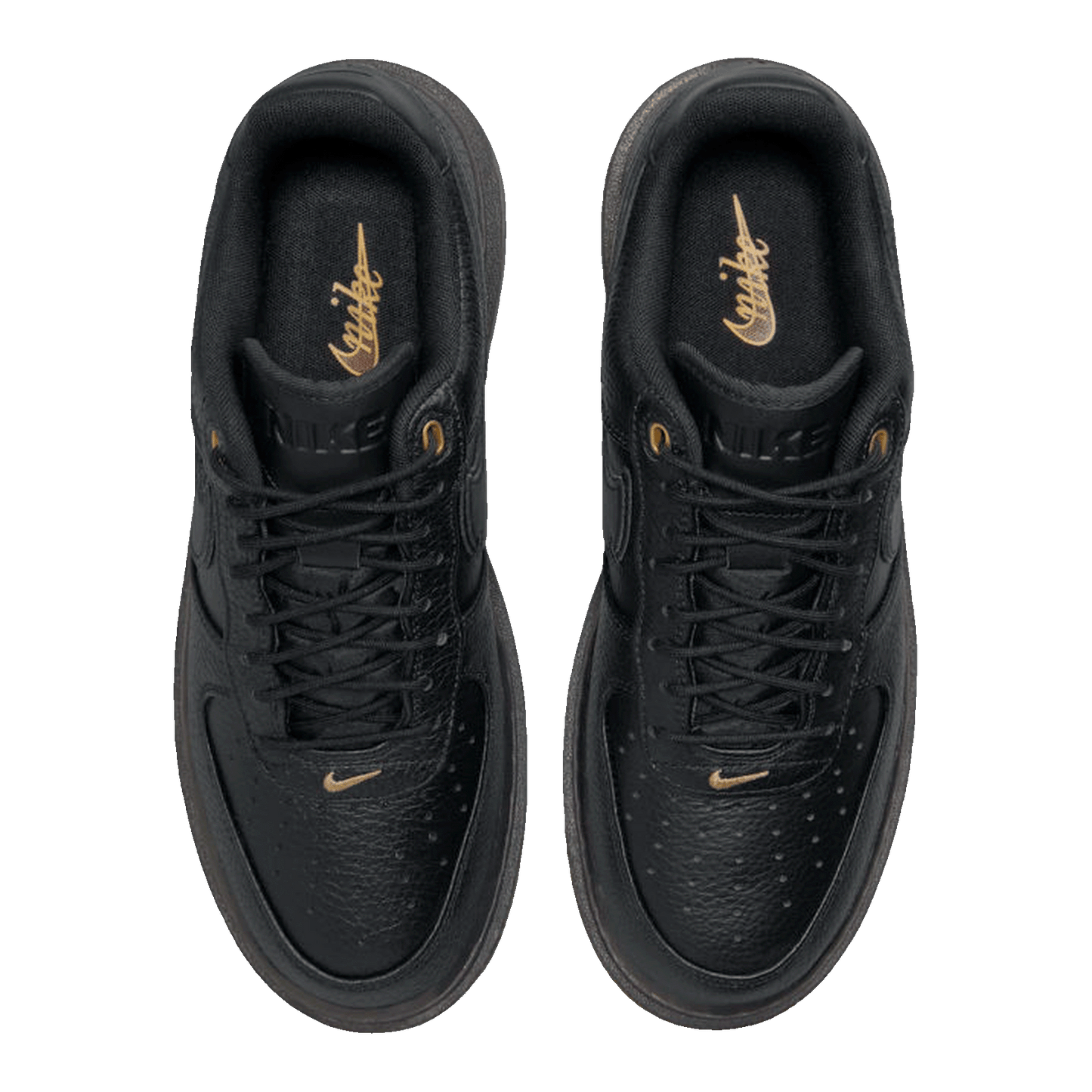 Nike Air Force 1 Low Luxe Black Gum Oben