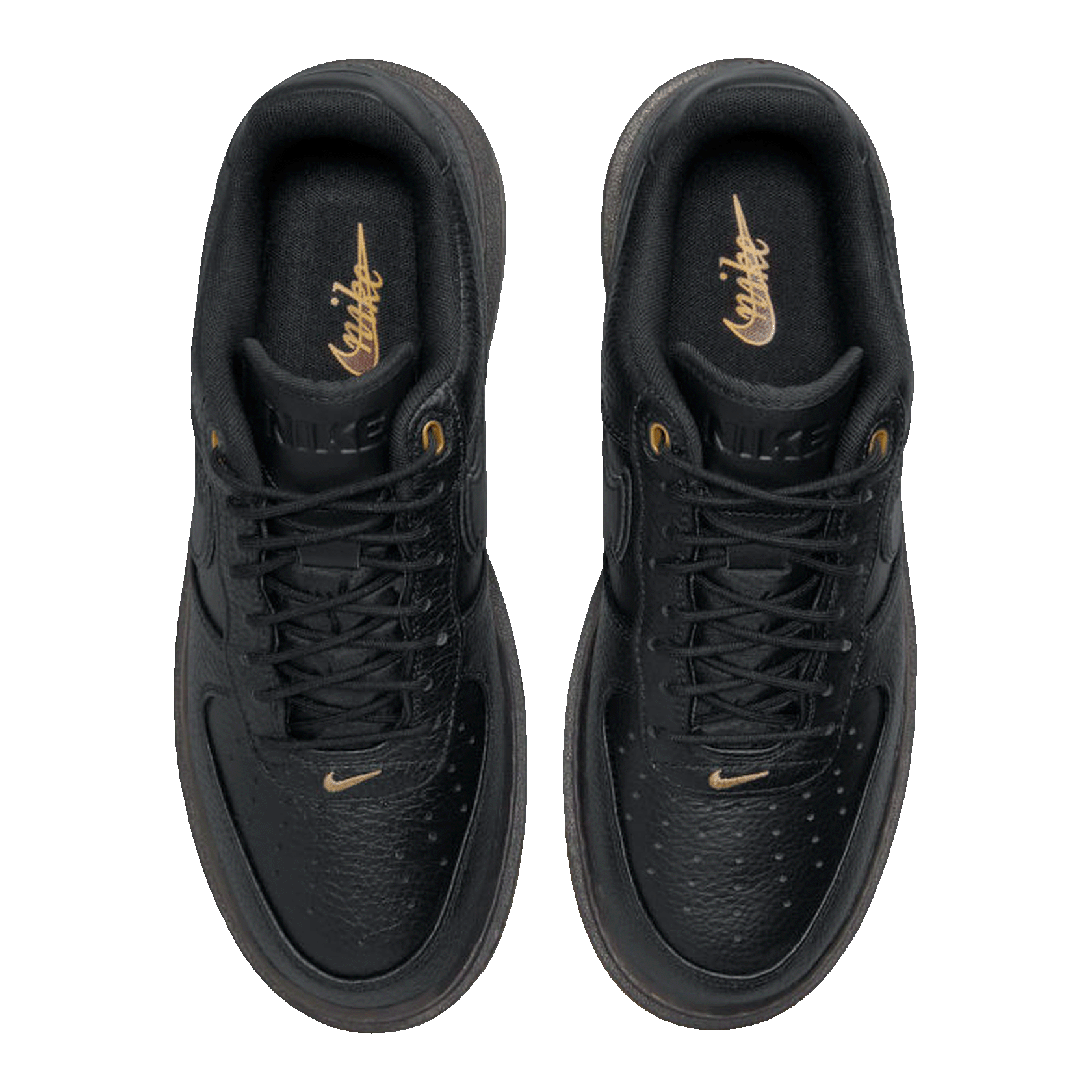 Nike Air Force 1 Low Luxe Black Gum Oben