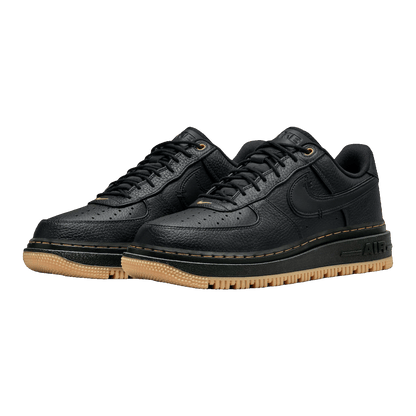 Nike Air Force 1 Low Luxe Black Gum Side