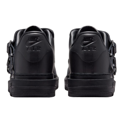 Nike Air Force 1 Low Luxe Black Metallic Silver Back JA3822-010