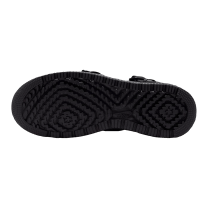 Nike Air Force 1 Low Luxe Black Metallic Silver Sohle JA3822-010