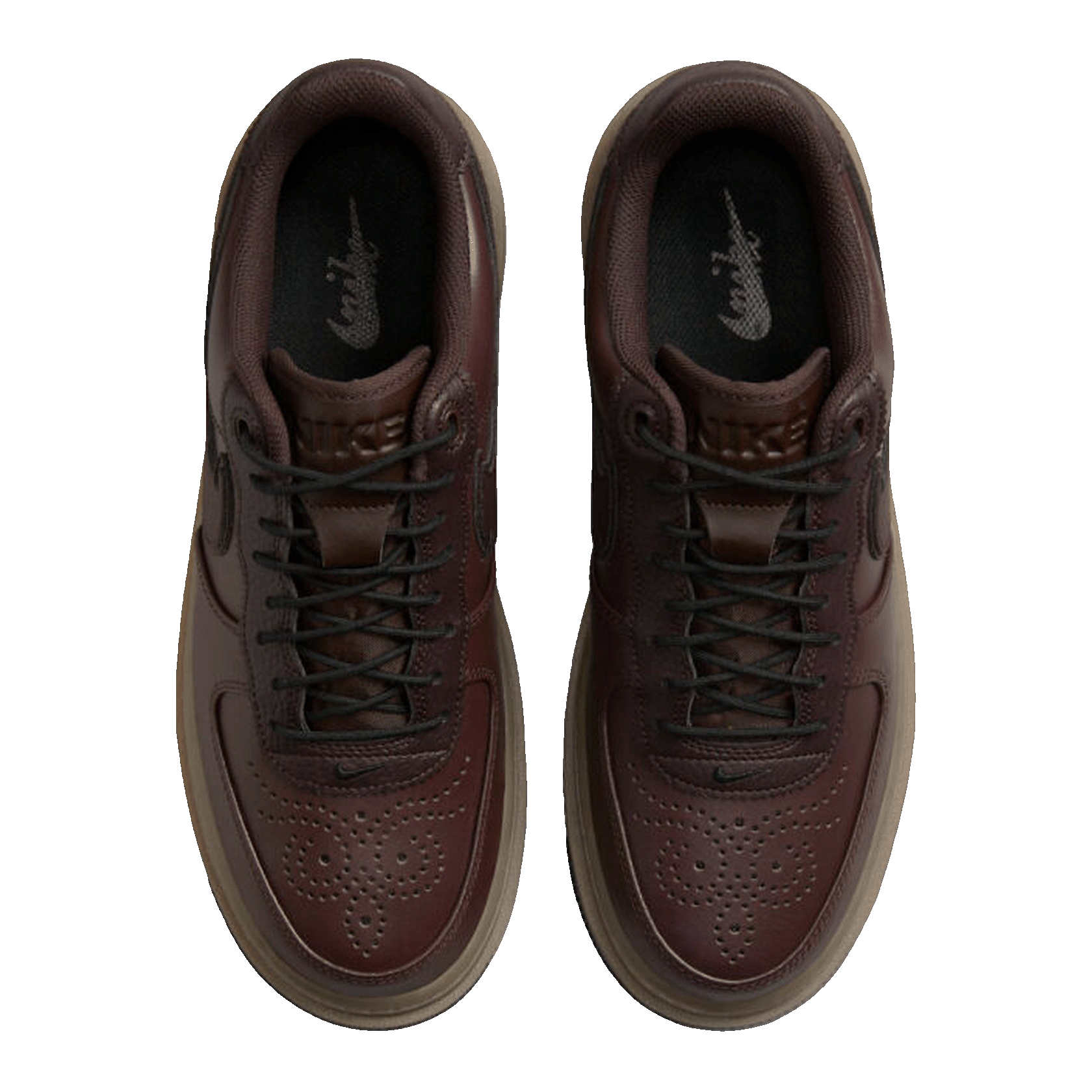 Nike Air Force 1 Low Luxe Brown Basalt Oben