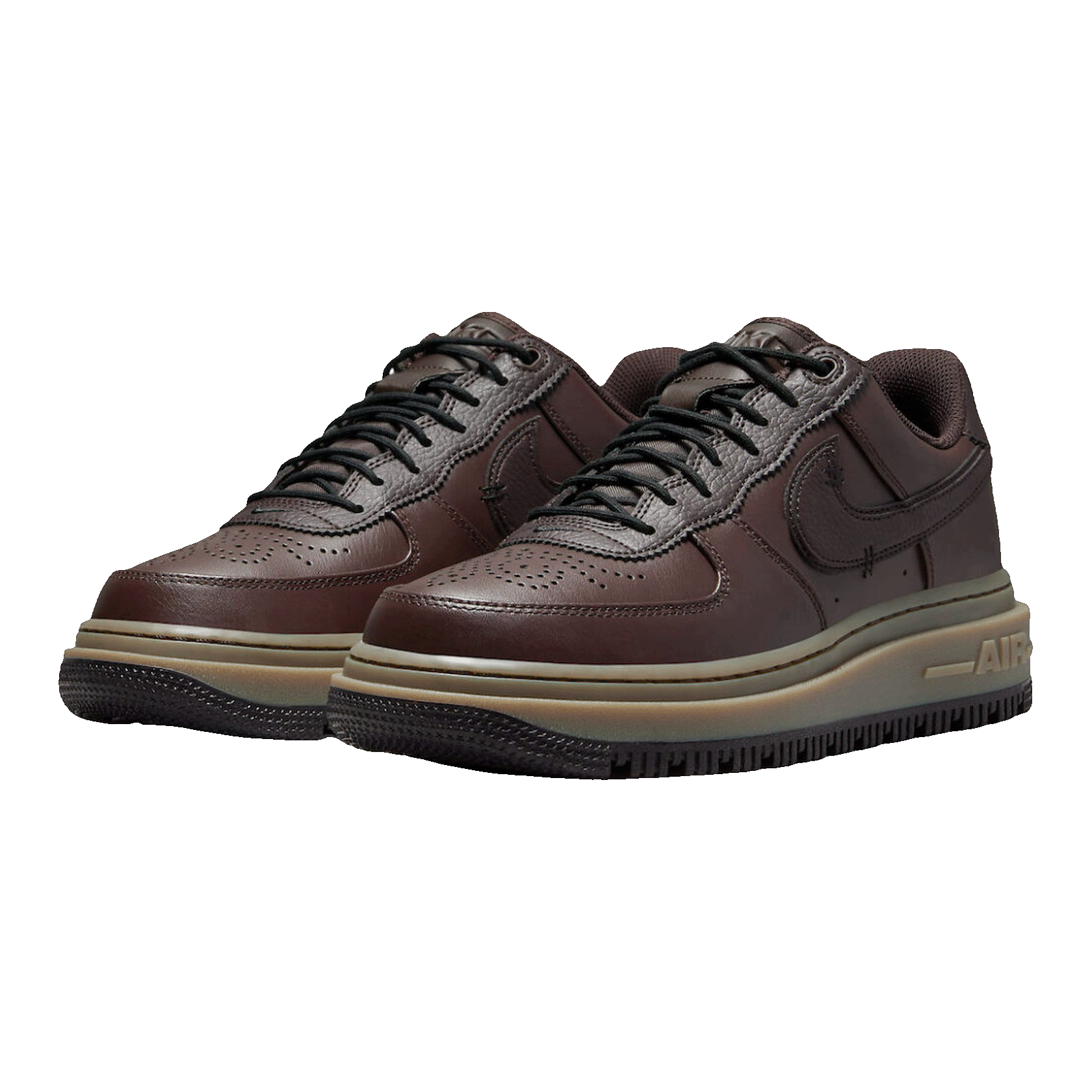 Nike Air Force 1 Low Luxe Brown Basalt Side