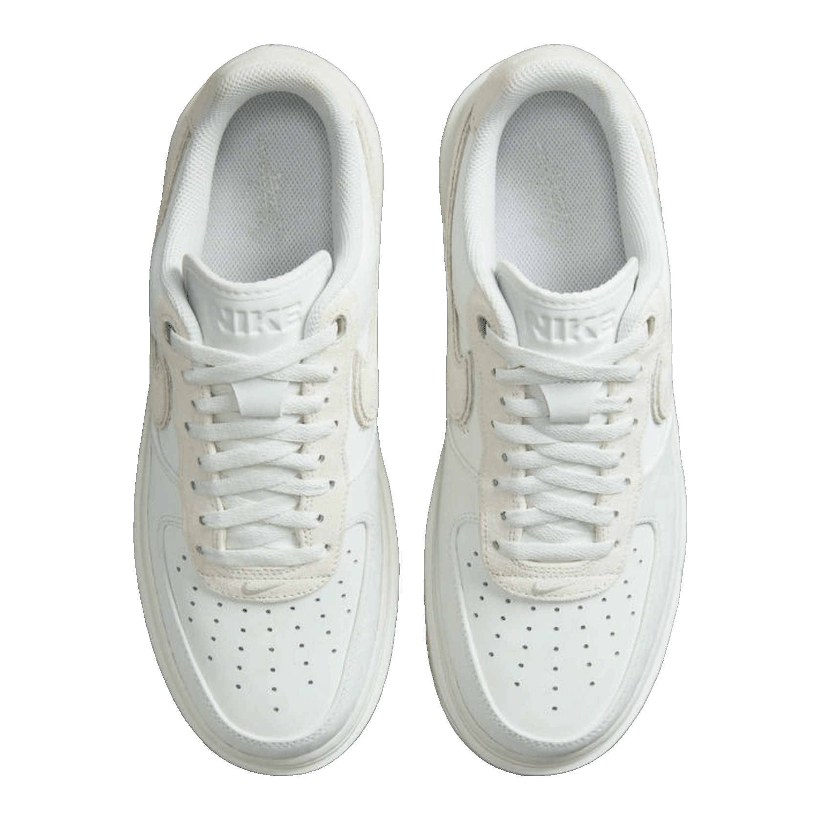 Nike Air Force 1 Low Luxe Summit White Light Bone Oben