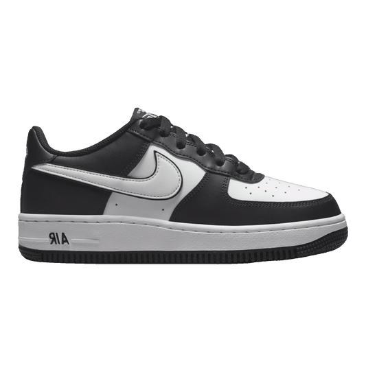 Nike Air Force 1 Low LV8 2 White Swoosh Panda (GS)