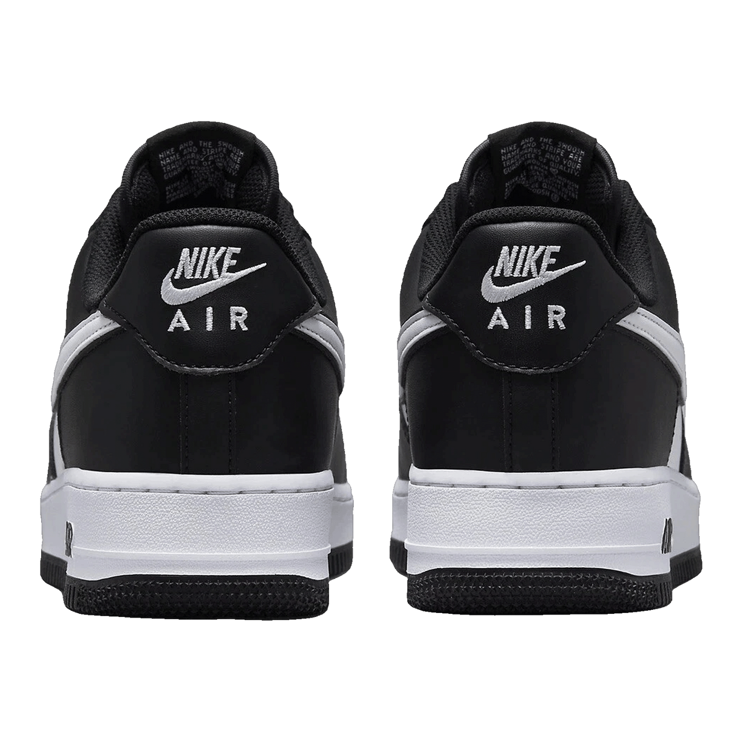 Nike Air Force 1 Low LV8 2 White Swoosh Panda (GS) Back
