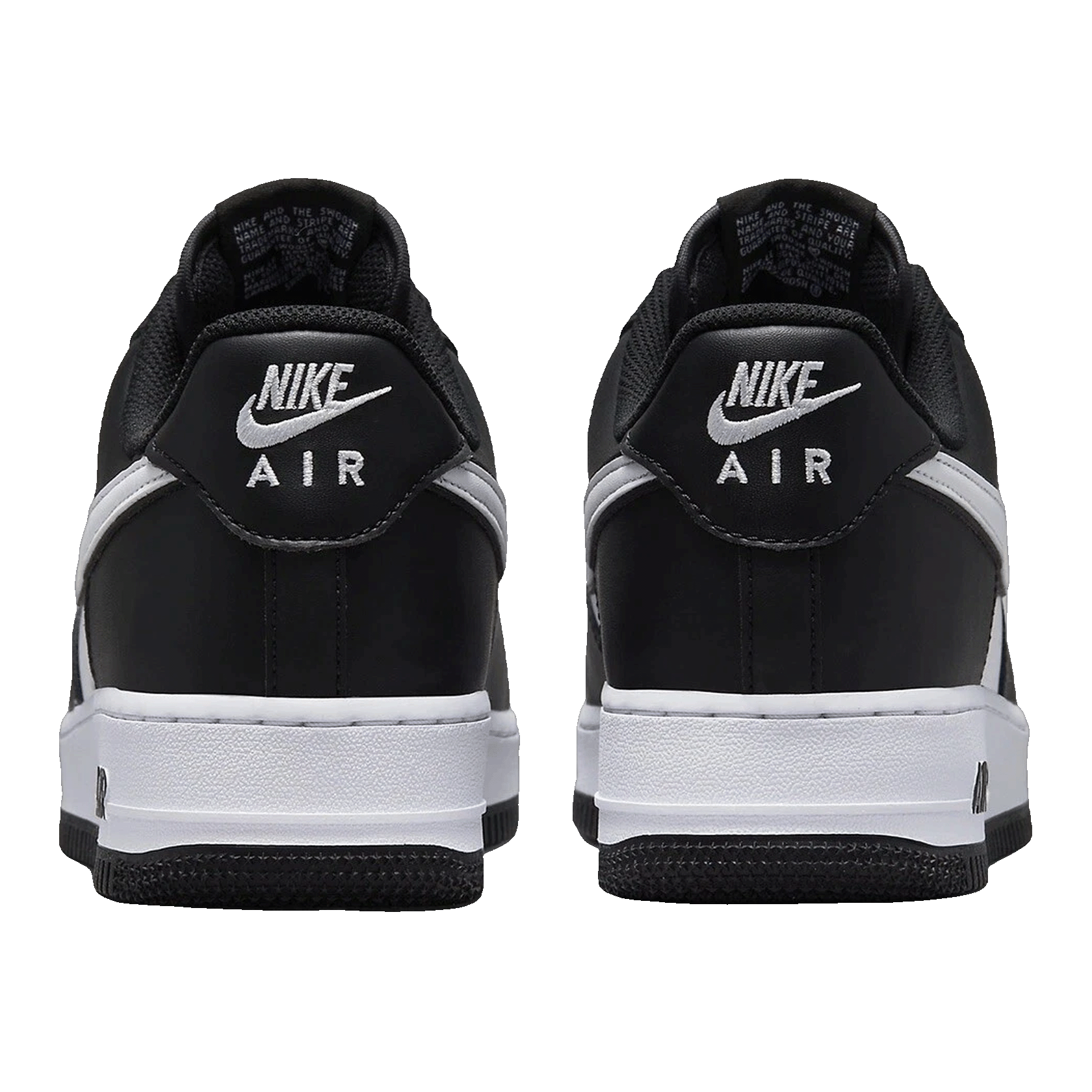 Nike Air Force 1 Low LV8 2 White Swoosh Panda (GS) Back