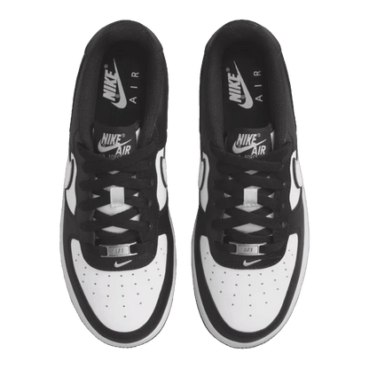 Nike Air Force 1 Low LV8 2 White Swoosh Panda (GS) Oben
