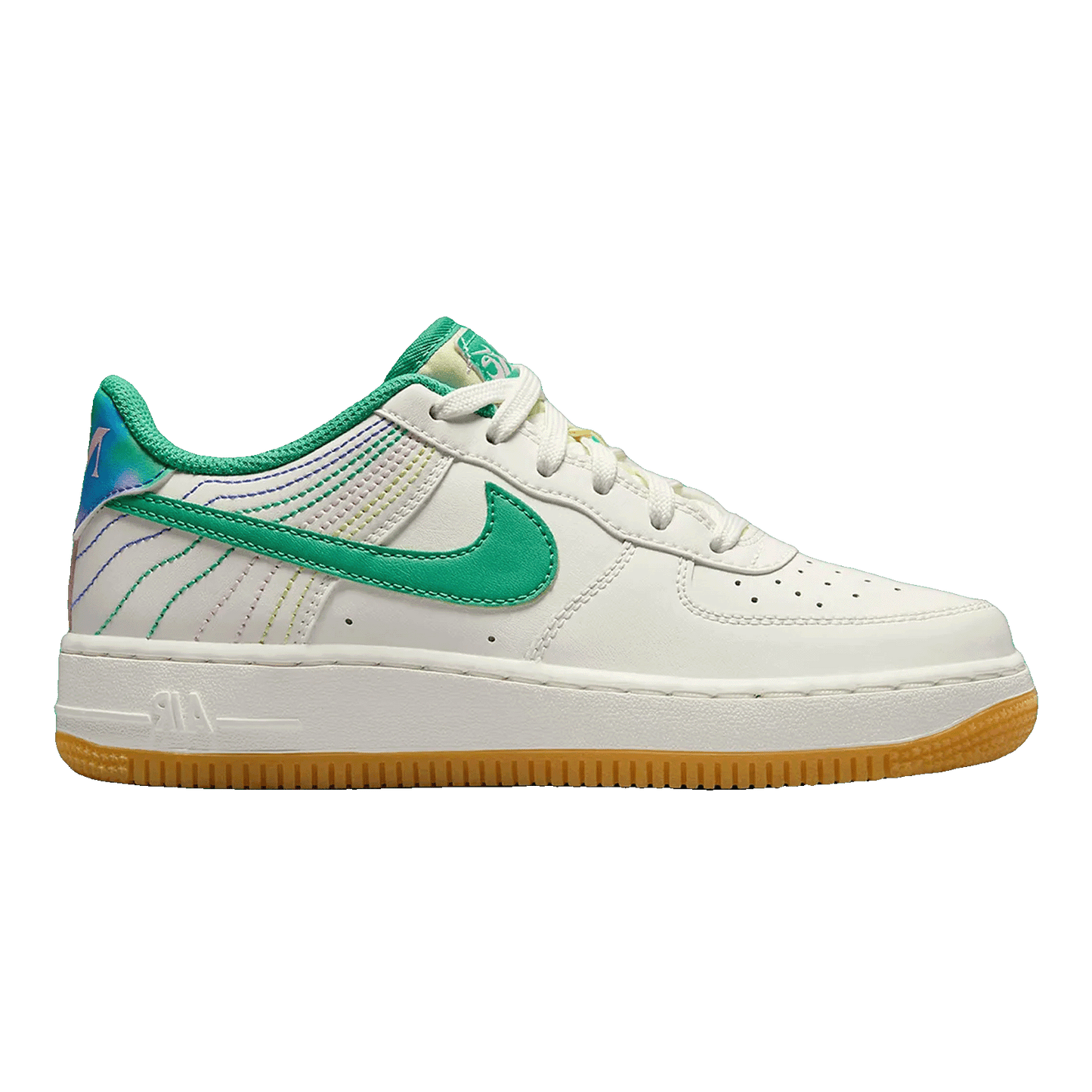 Nike Air Force 1 Low LV8 3 Heel Stitch Sail Stadium Green (GS)
