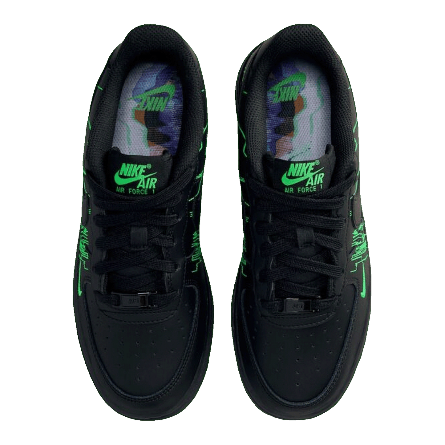 Nike Air Force 1 Low LV8 4 Matrix (GS) Oben