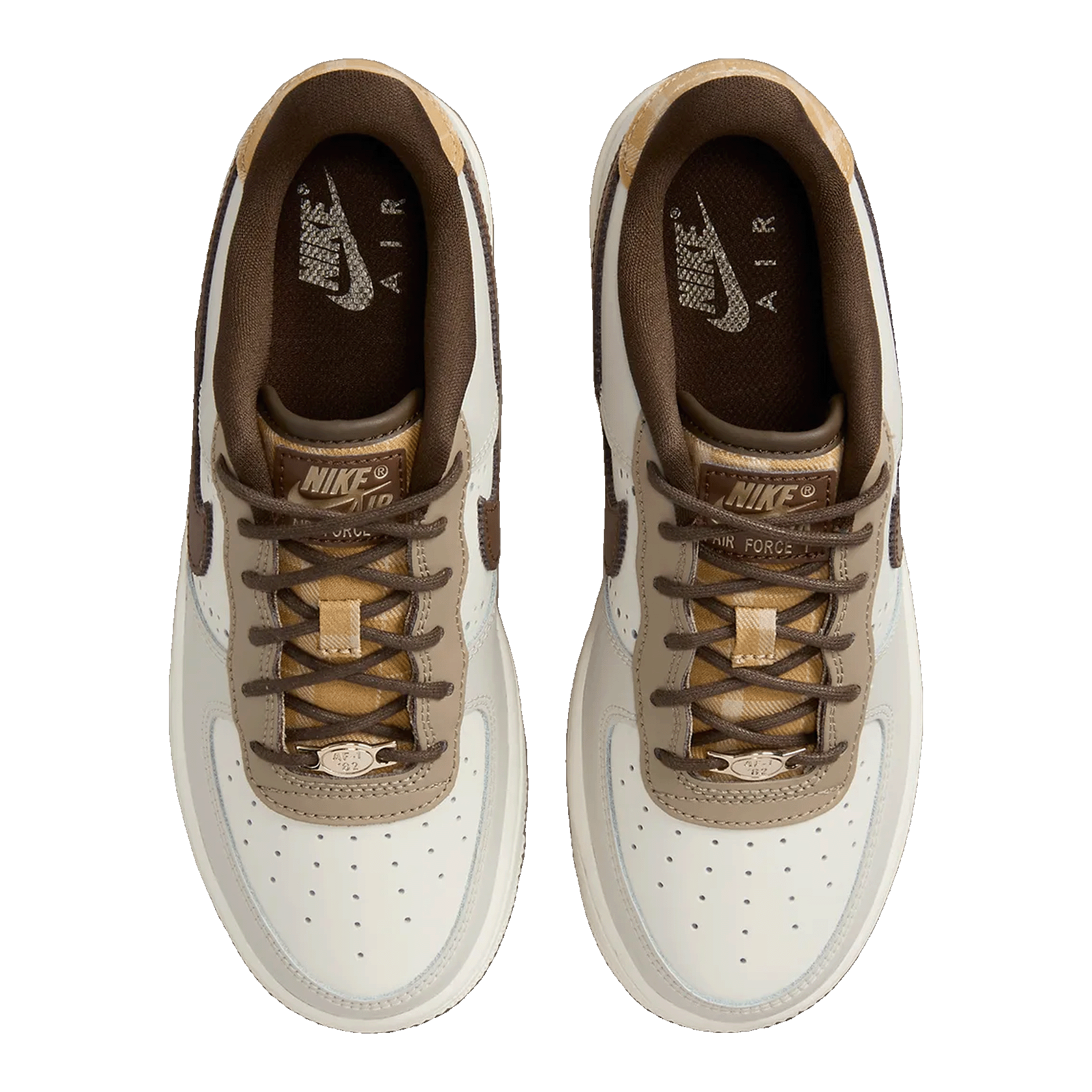 Nike Air Force 1 Low LV8 Brogue Sail (GS) Oben