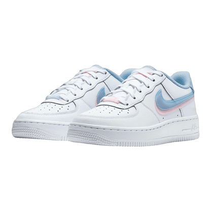 Nike Air Force 1 Low LV8 Double Swoosh Light Armory Blue Side