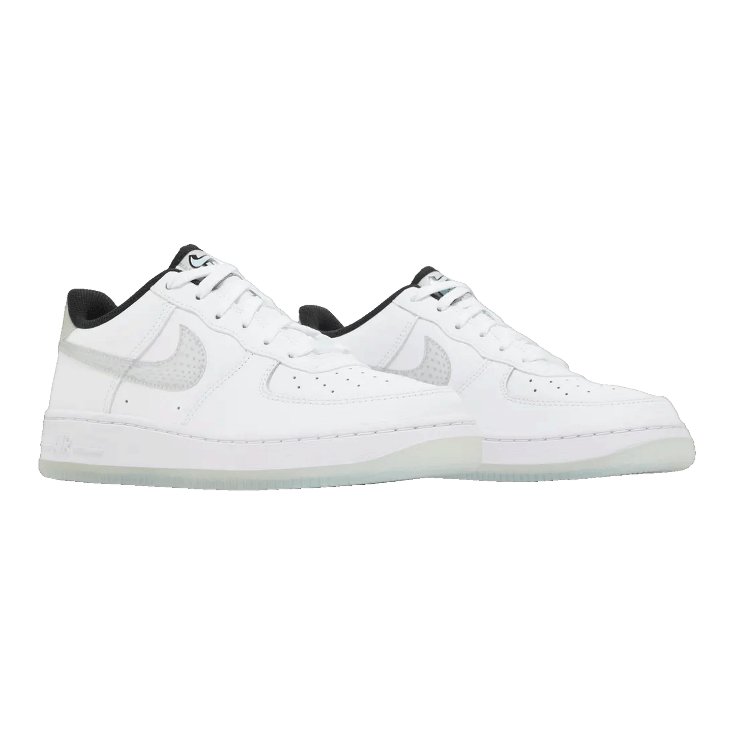 Nike Air Force 1 Low LV8 KSA White Glacier Blue (GS) Side