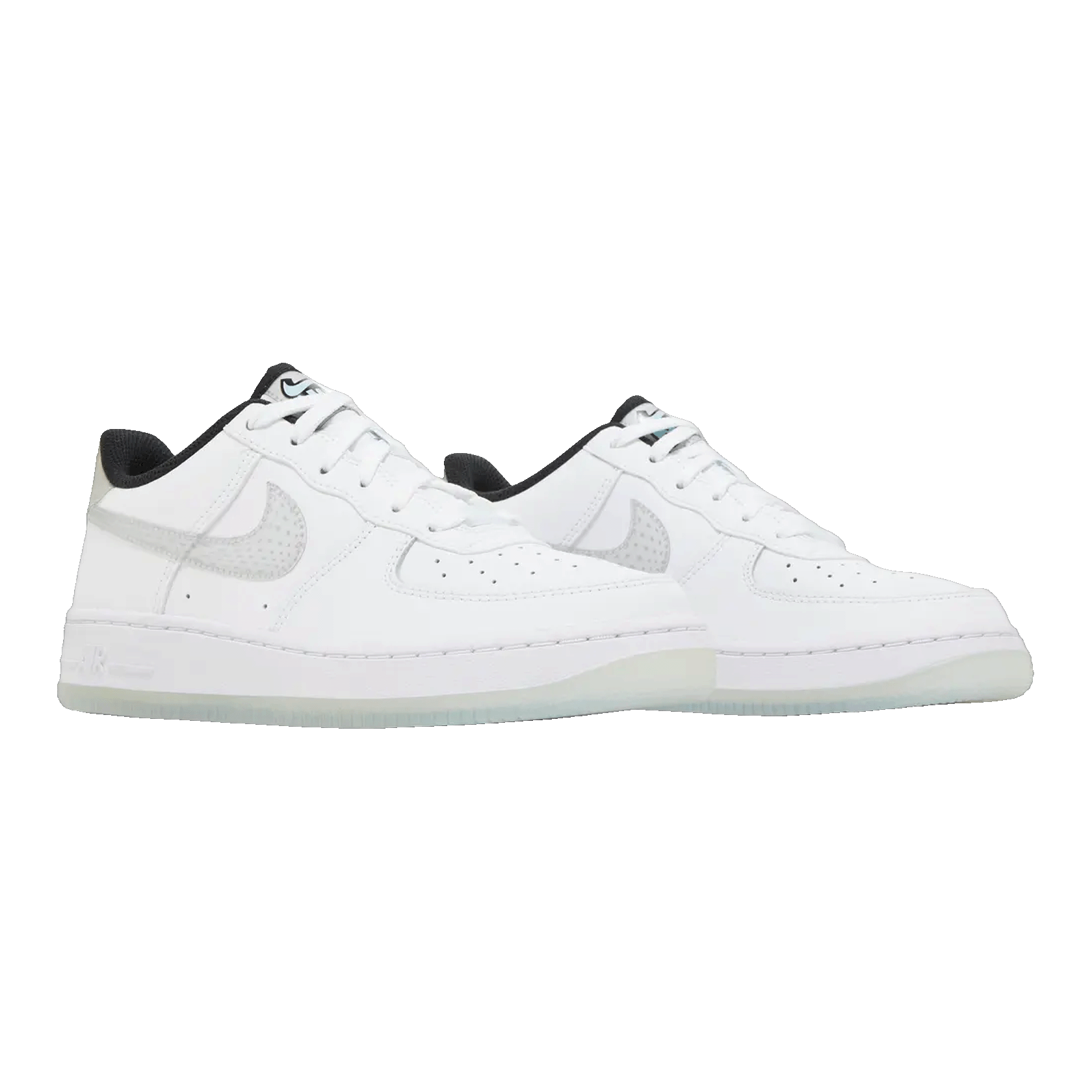 Nike Air Force 1 Low LV8 KSA White Glacier Blue (GS) Side