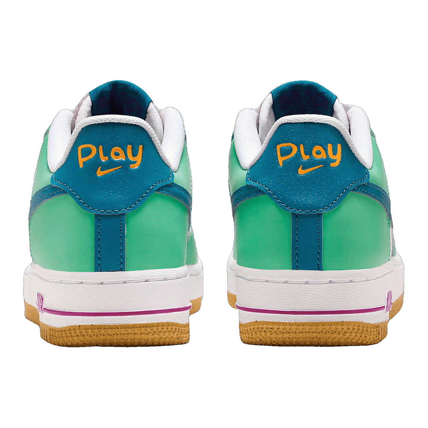 Nike Air Force 1 Low LV8 Play (GS) Back