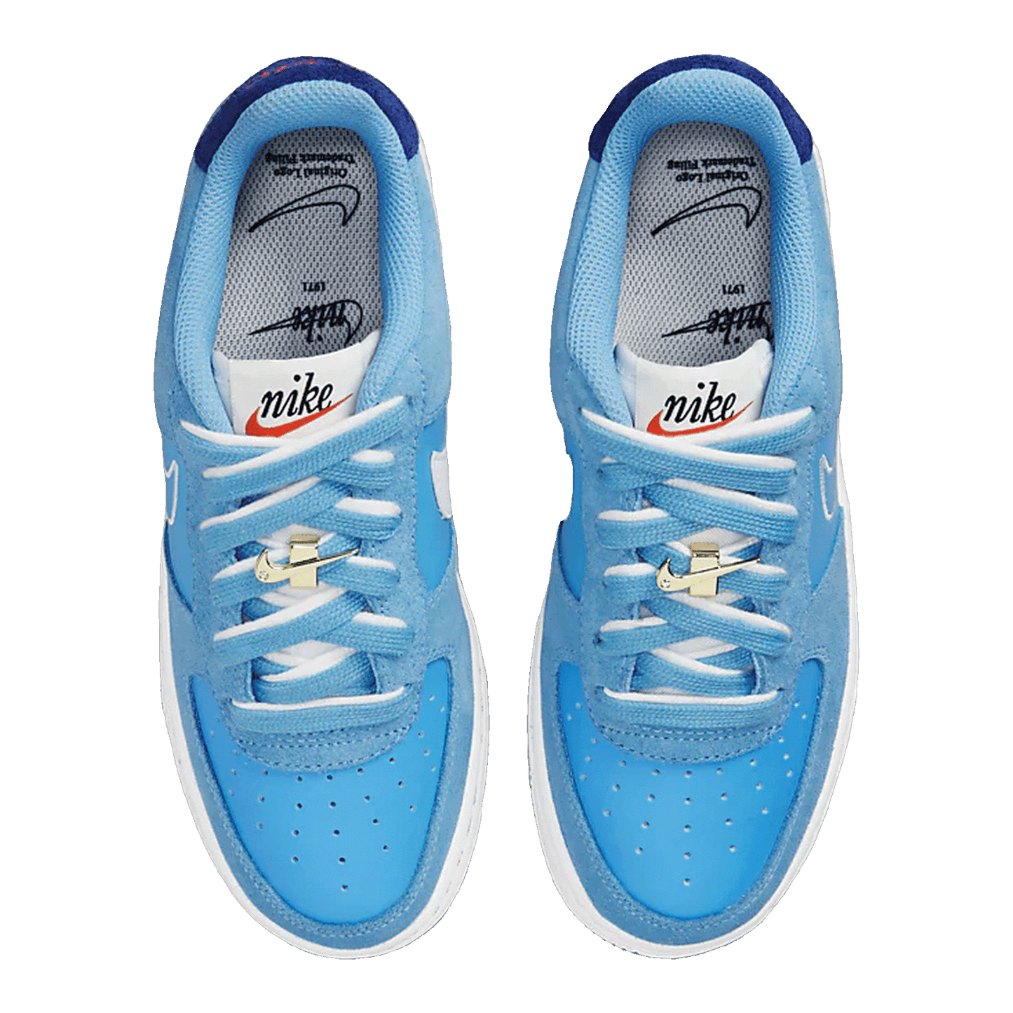 Nike Air Force 1 Low LV8 S50 University Blue (GS) Oben
