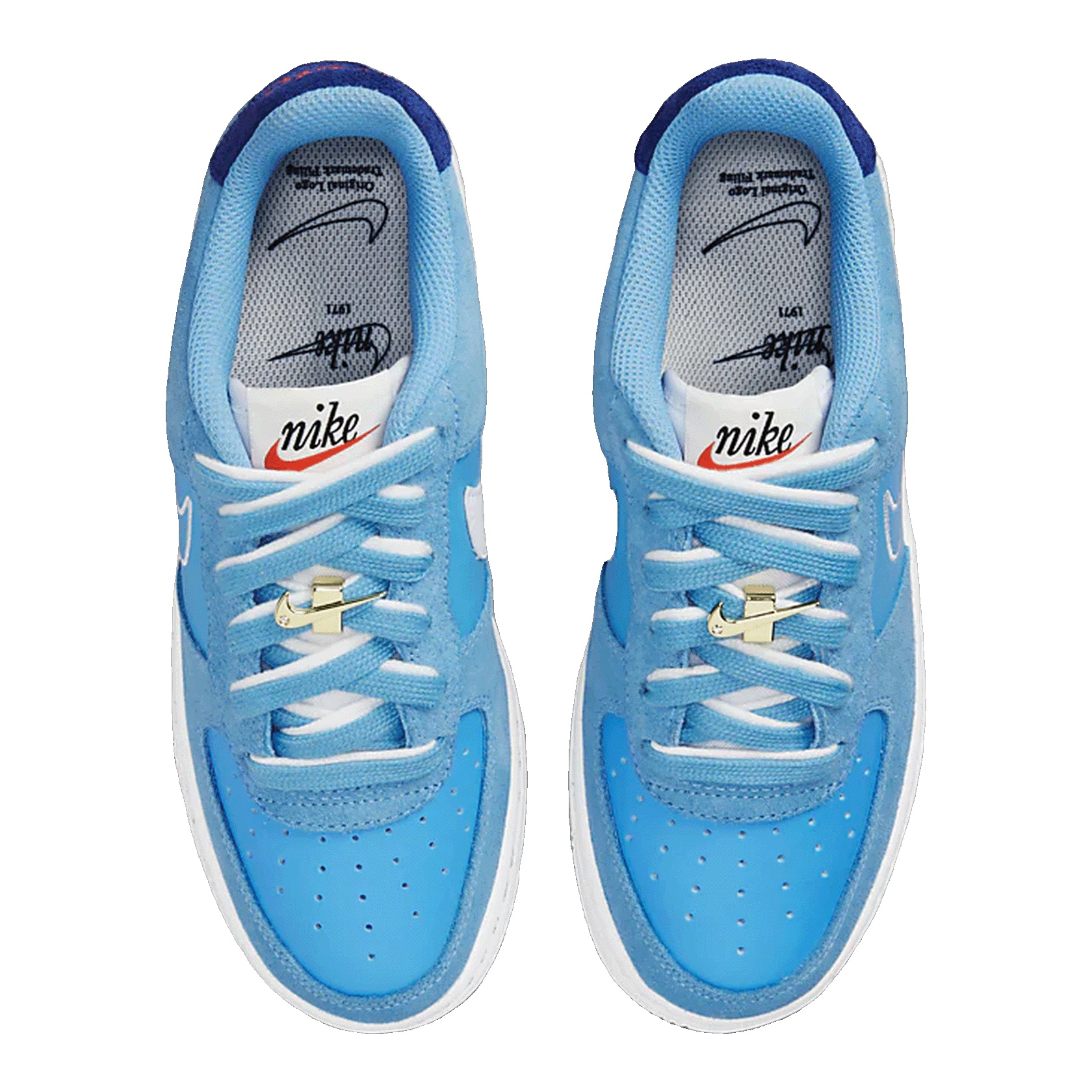 Nike Air Force 1 Low LV8 S50 University Blue (GS) Oben