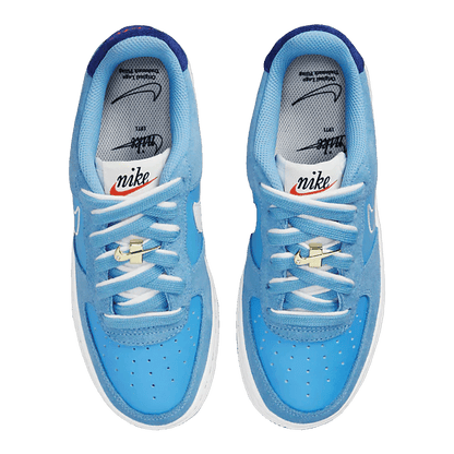 Nike Air Force 1 Low LV8 S50 University Blue (GS) Oben