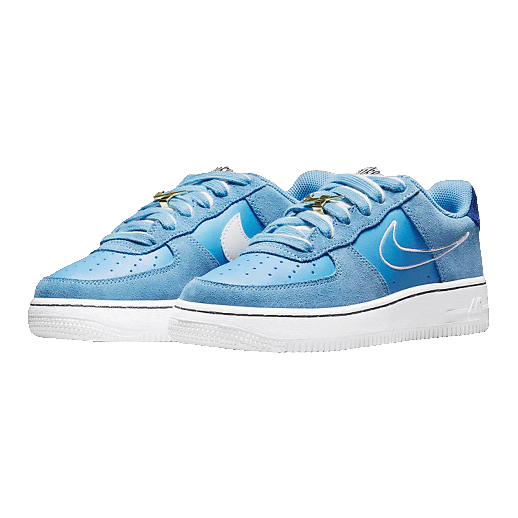 Nike Air Force 1 Low LV8 S50 University Blue (GS) Side