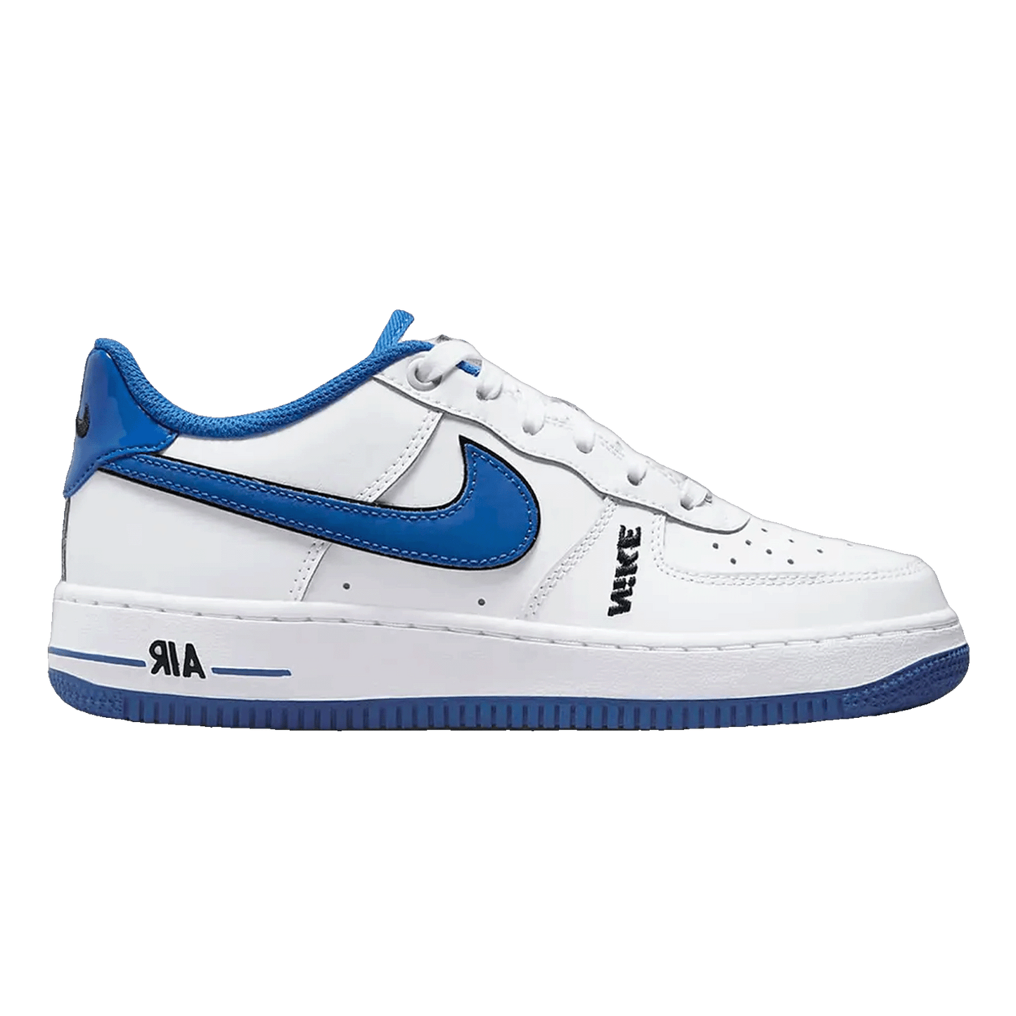 Nike Air Force 1 Low LV8 White Game Royal (GS)