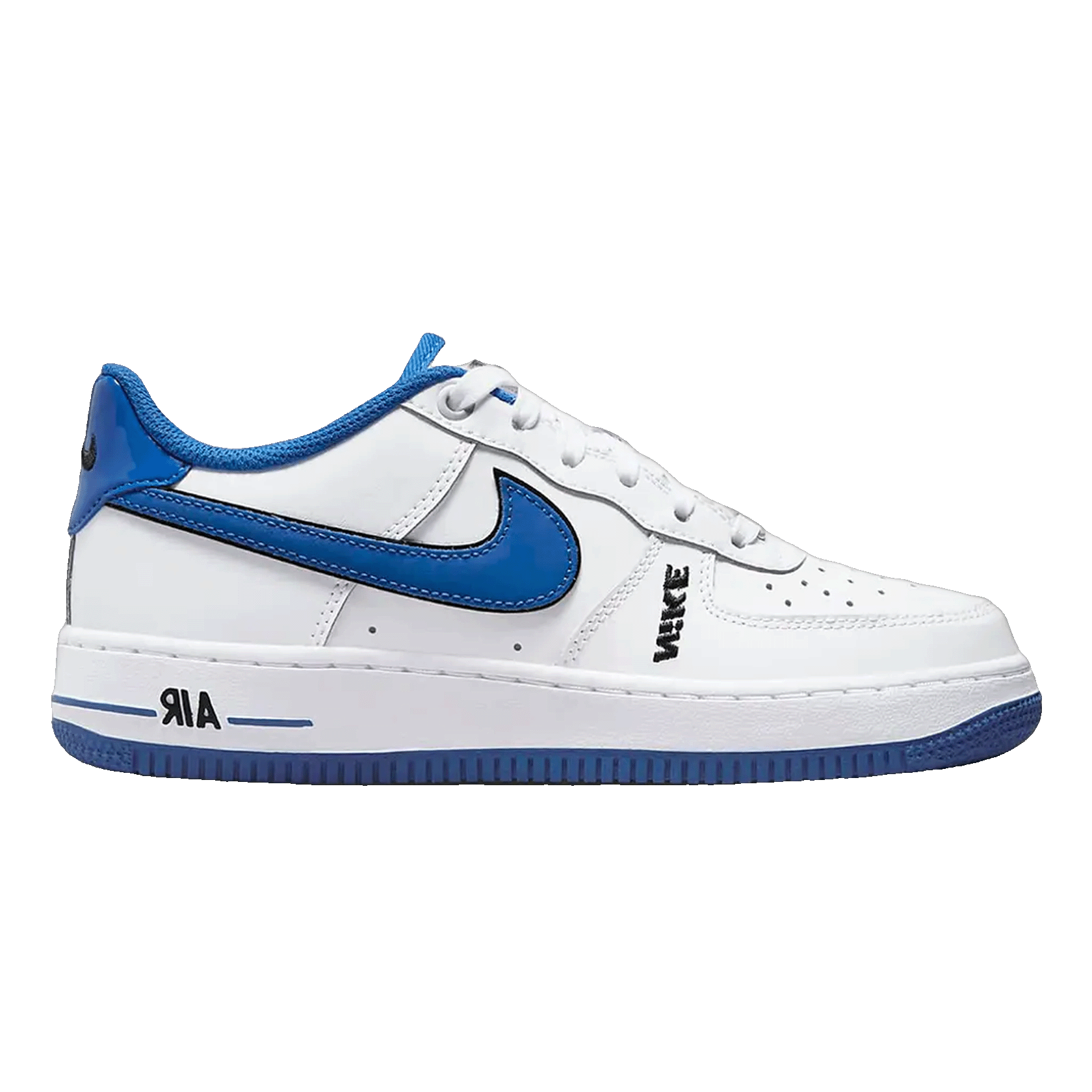 Nike Air Force 1 Low LV8 White Game Royal (GS)
