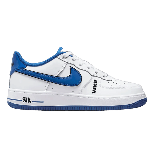 Nike Air Force 1 Low LV8 White Game Royal (GS)
