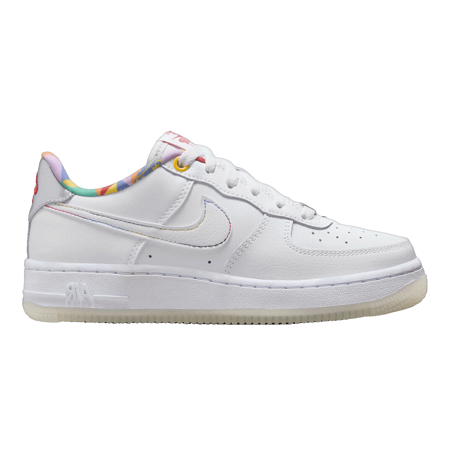 Nike Air Force 1 Low LV8 White Playful Print (GS)