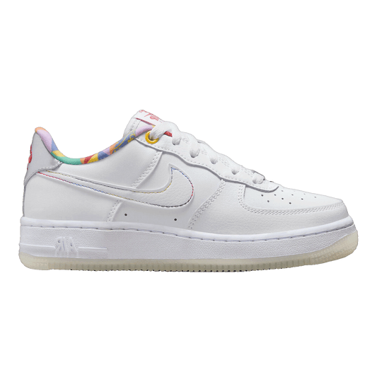 Nike Air Force 1 Low LV8 White Playful Print (GS)