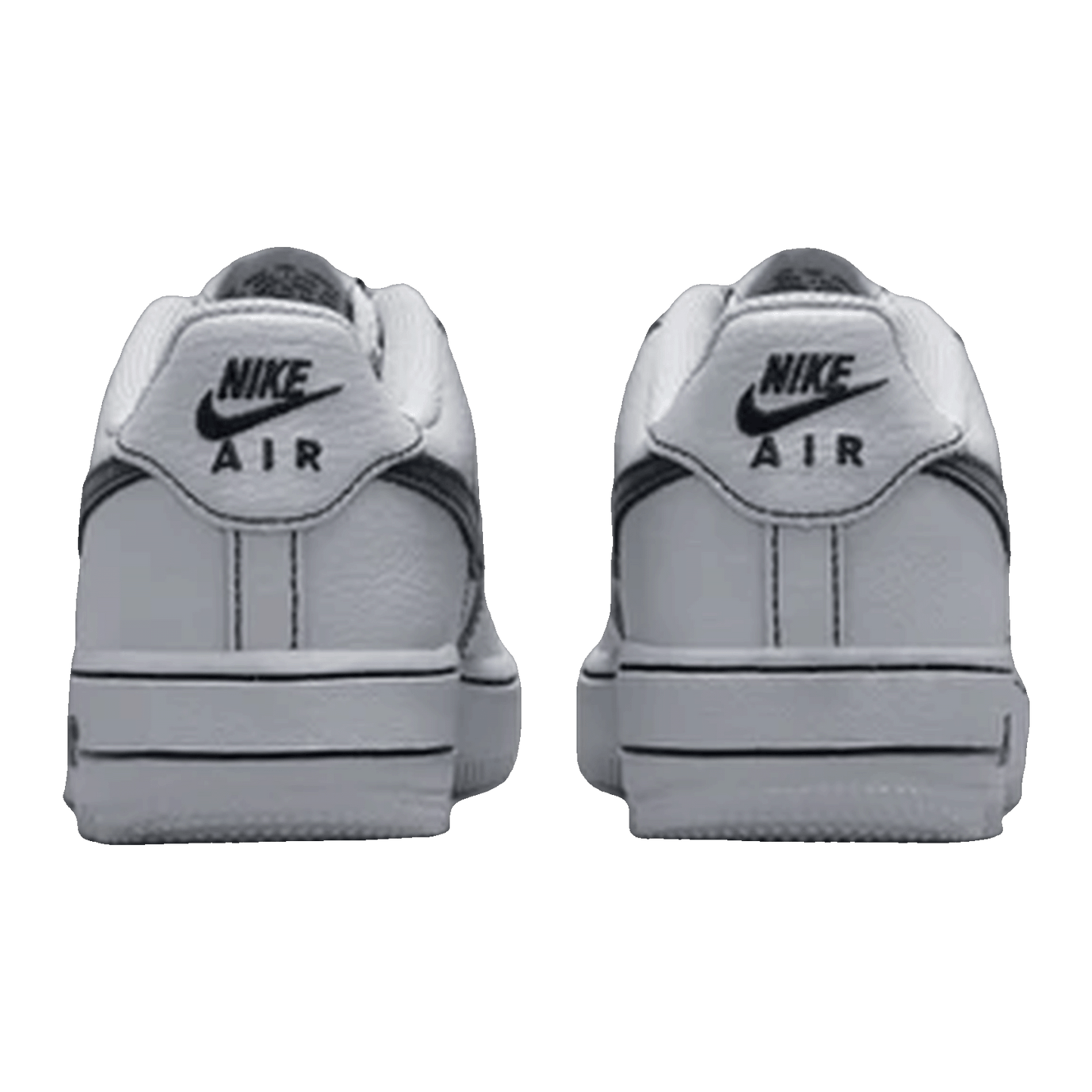 Nike Air Force 1 Low LV8 Wolf Grey Black (GS) Back