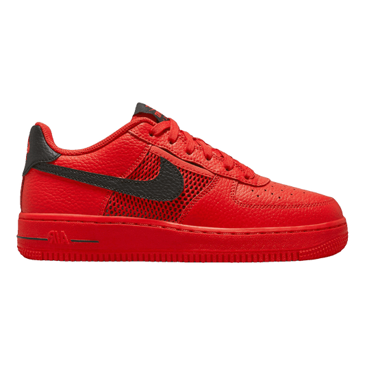 Nike Air Force 1 Low Mesh Pocket Habanero Red (GS)