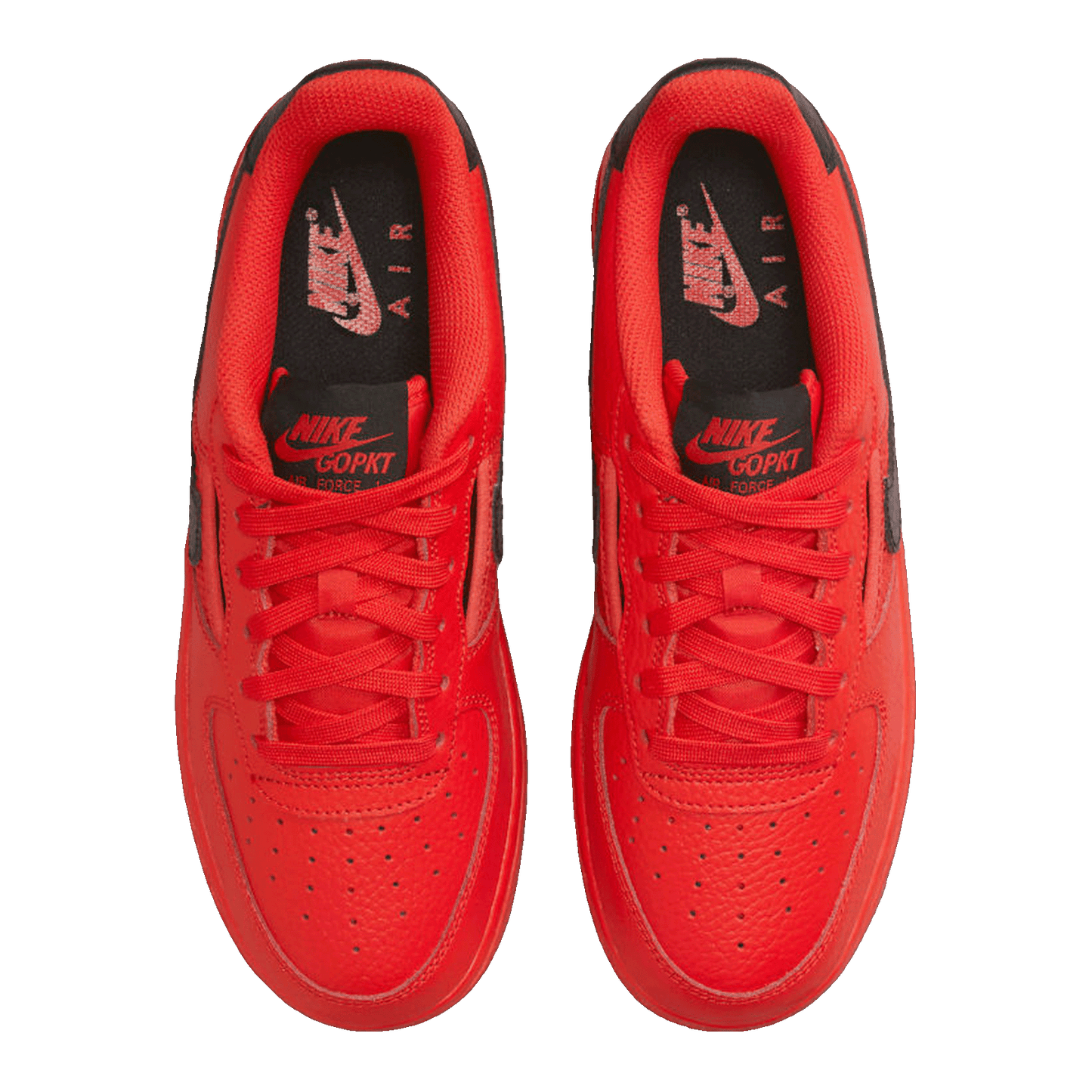 Nike Air Force 1 Low Mesh Pocket Habanero Red (GS) Oben