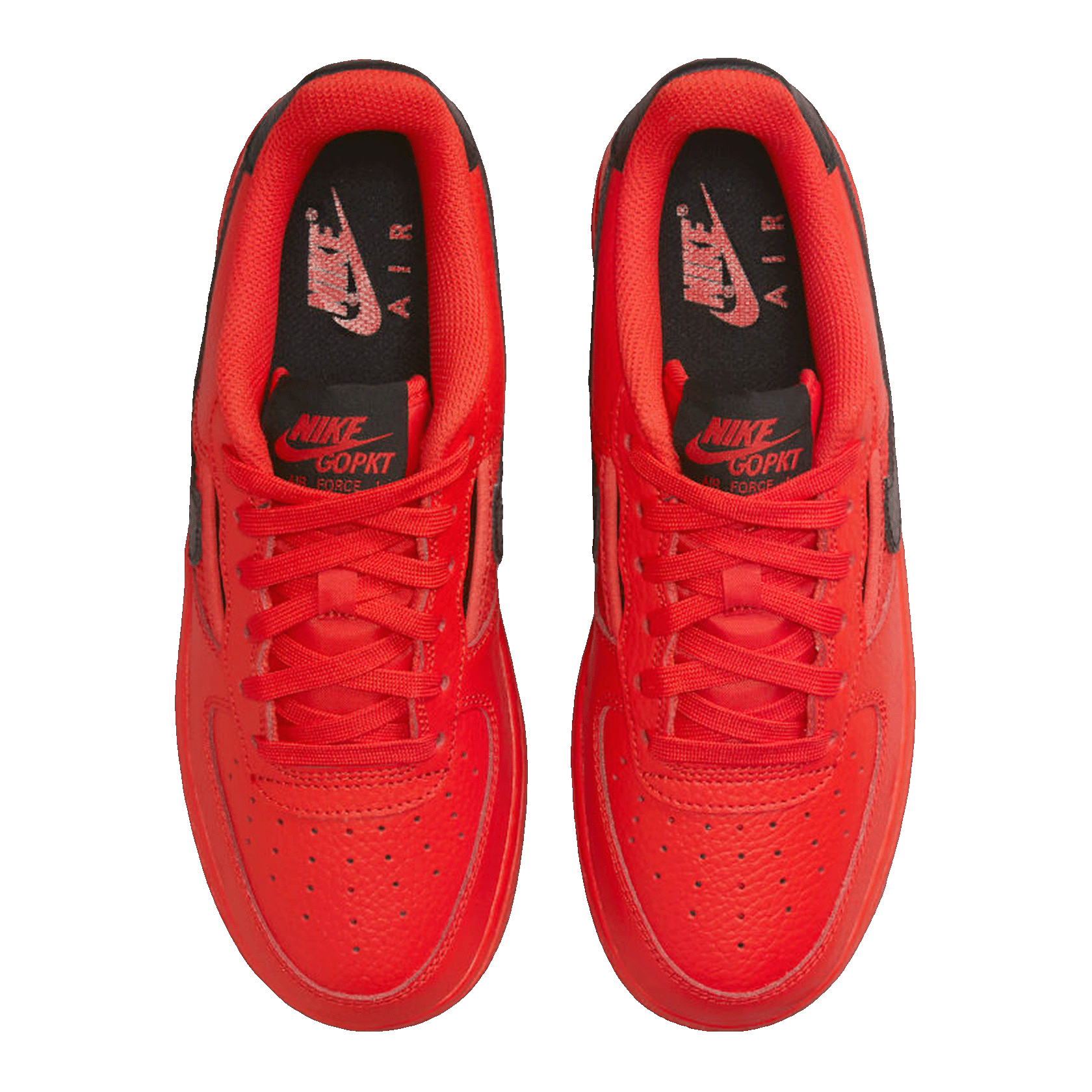 Nike Air Force 1 Low Mesh Pocket Habanero Red (GS) Oben