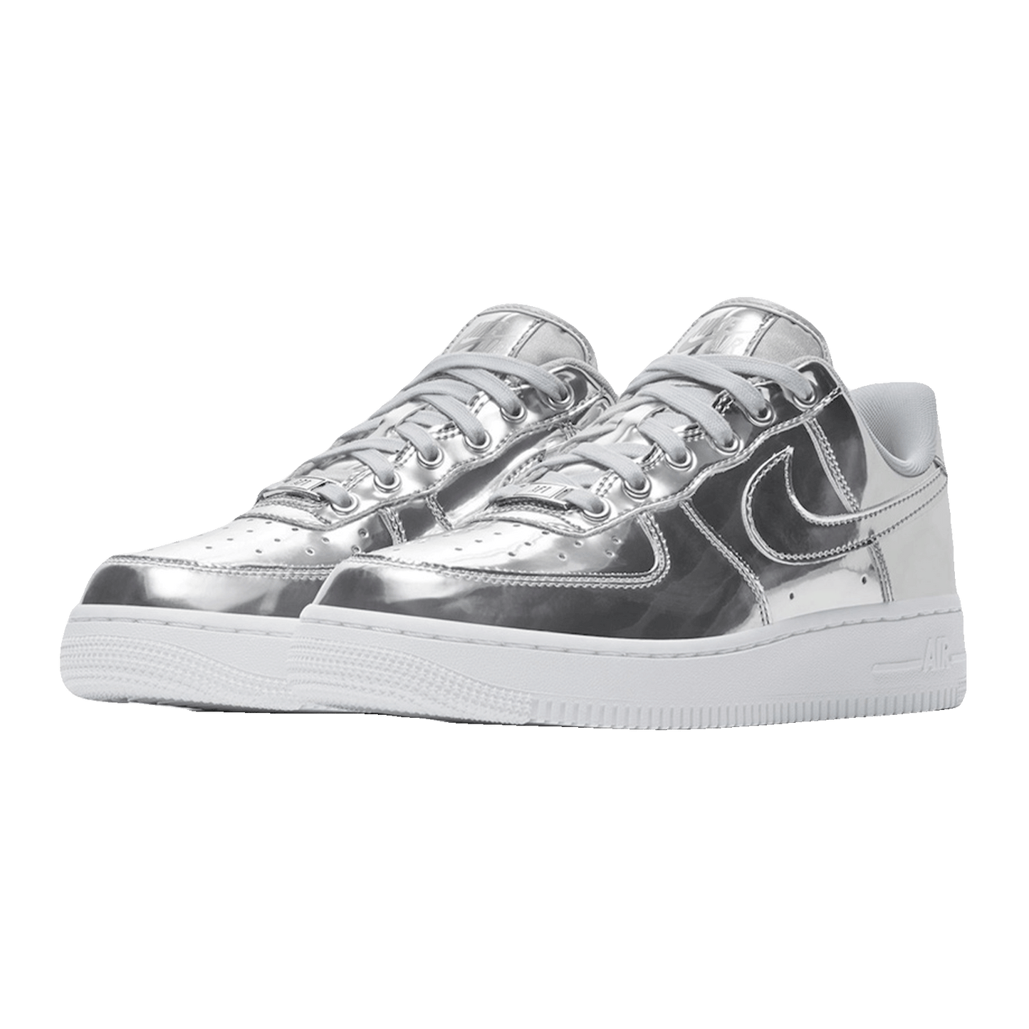 Nike Air Force 1 Low Metallic Chrome (W) Side