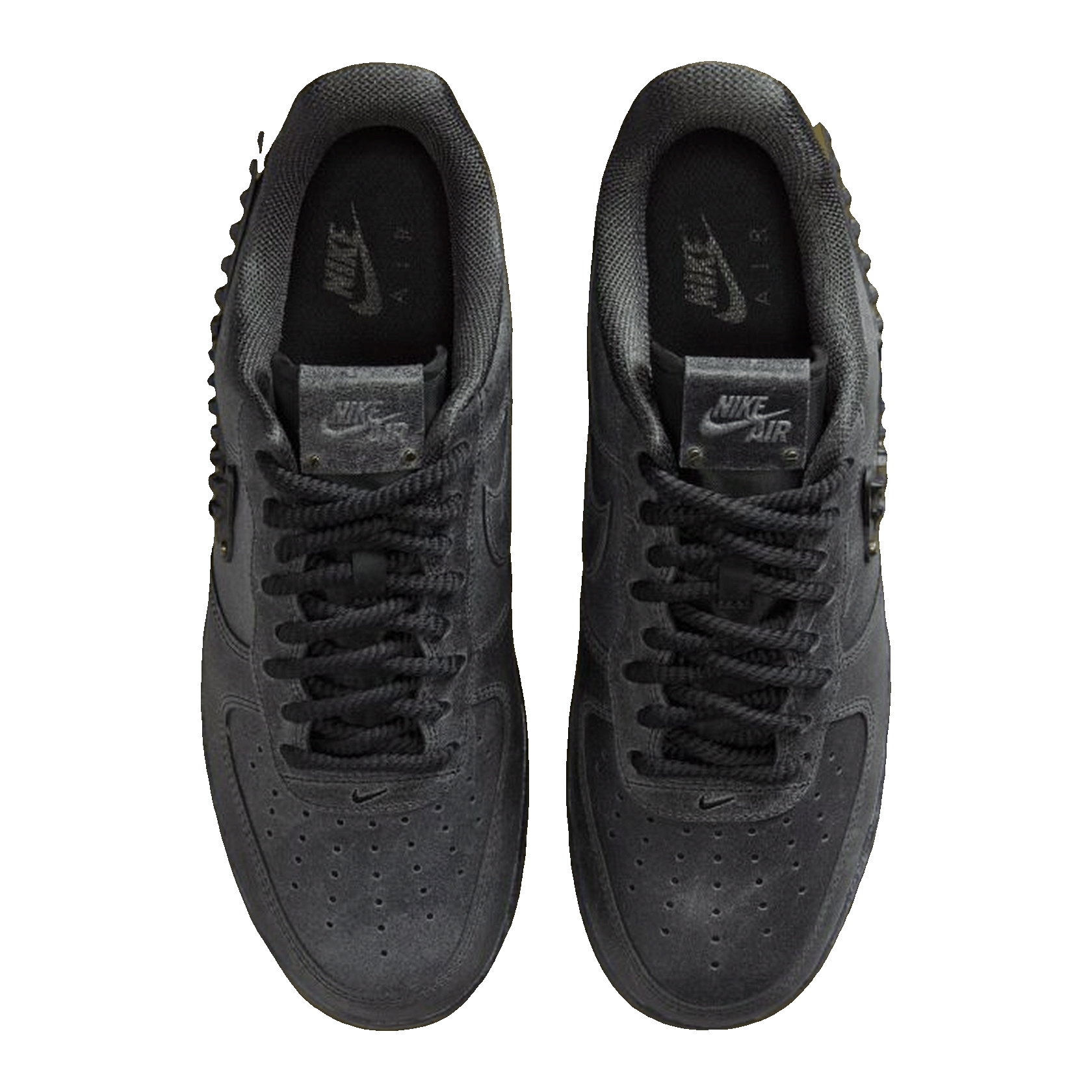 Nike Air Force 1 Low Metalwork Medium Ash Anthracite Oben