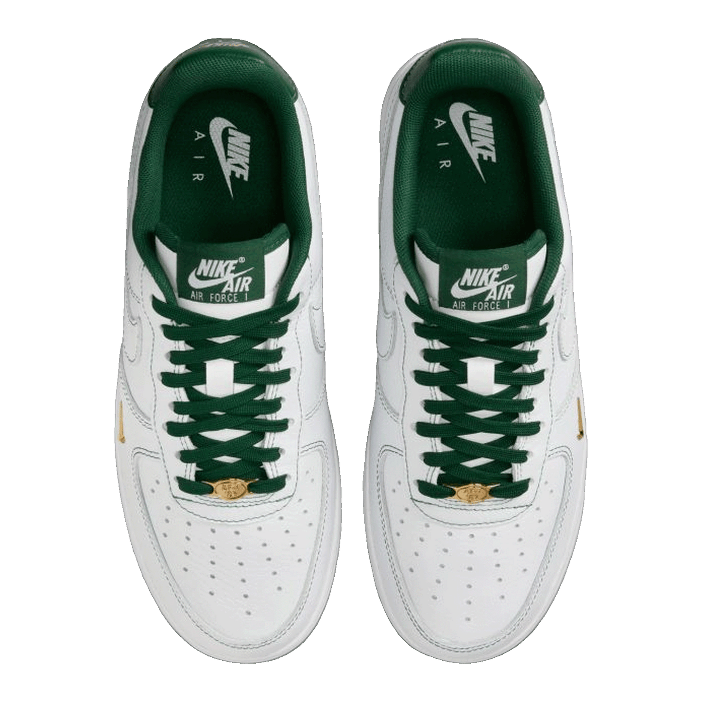 Nike Air Force 1 Low Mini Jewel White Gorge Green (W) Oben