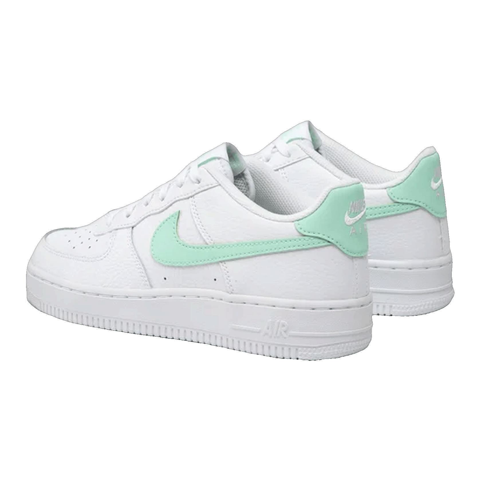 Nike Air Force 1 Low Mint Swoosh (GS) Back