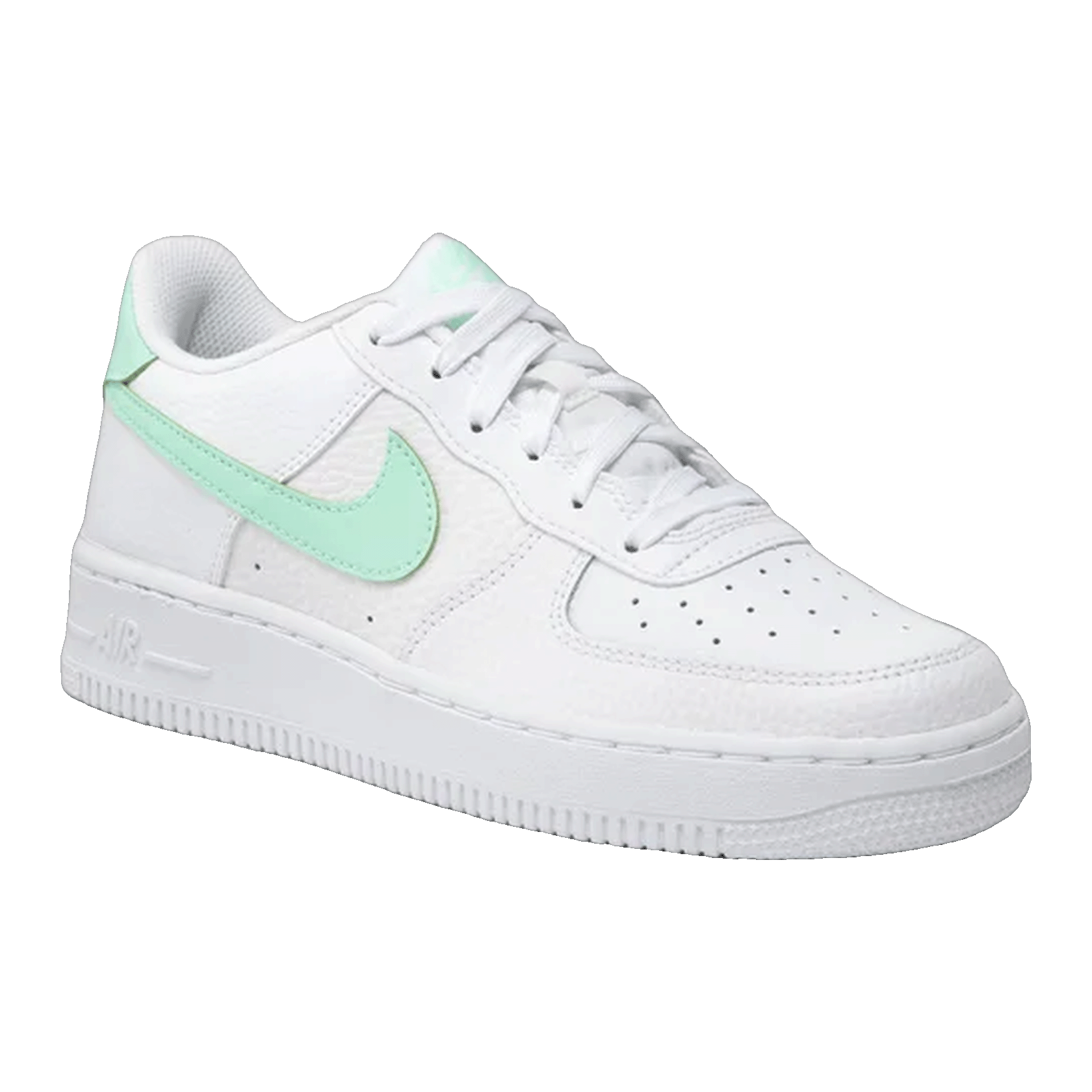 Nike Air Force 1 Low Mint Swoosh (GS) Side