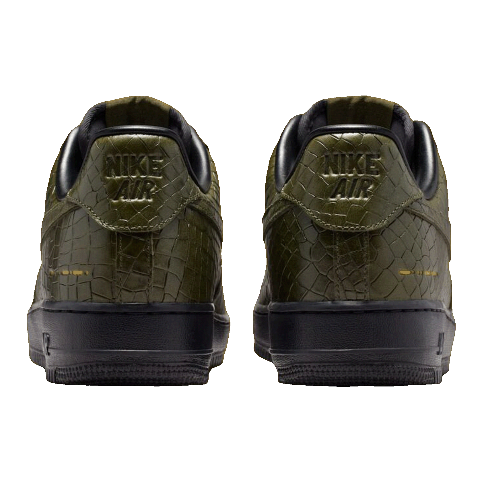 Nike Air Force 1 Low Morse Code Cargo Khaki Croc Back IQ3370-325