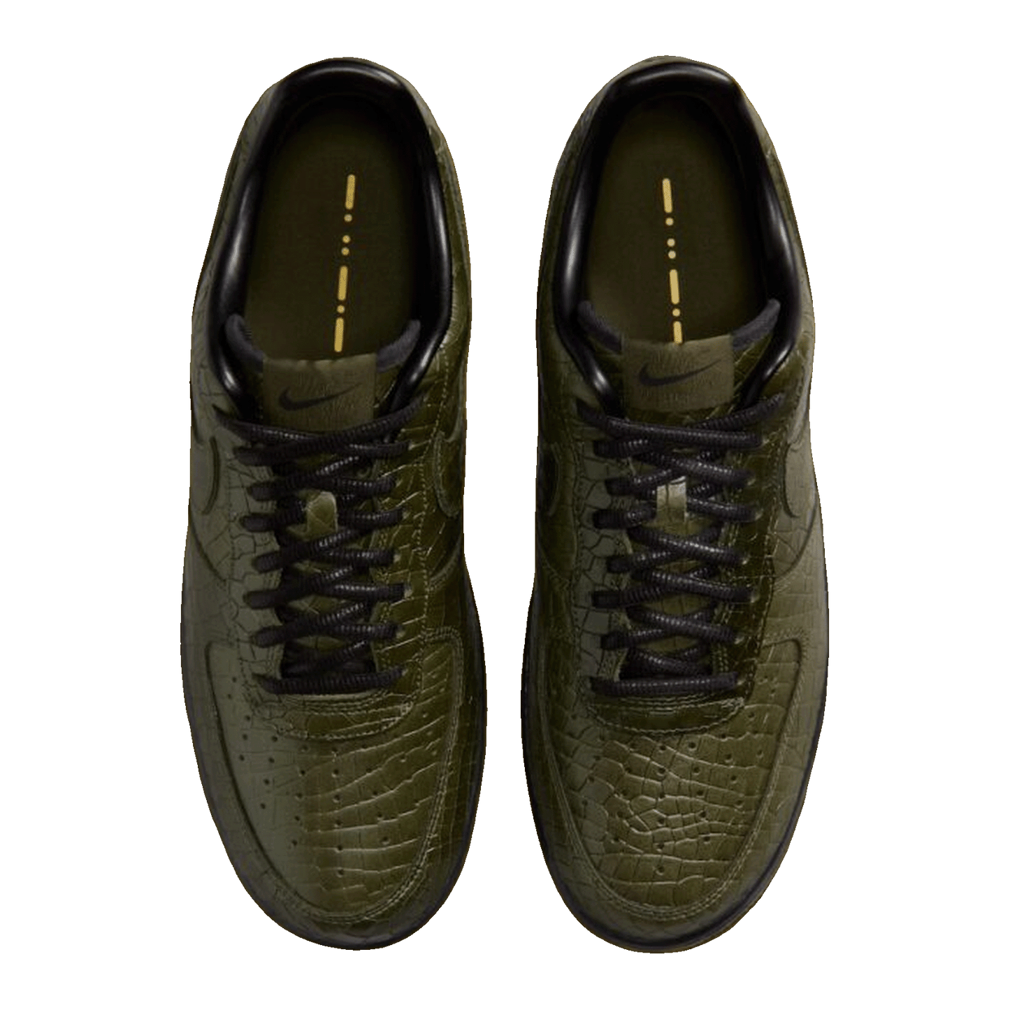 Nike Air Force 1 Low Morse Code Cargo Khaki Croc Oben IQ3370-325